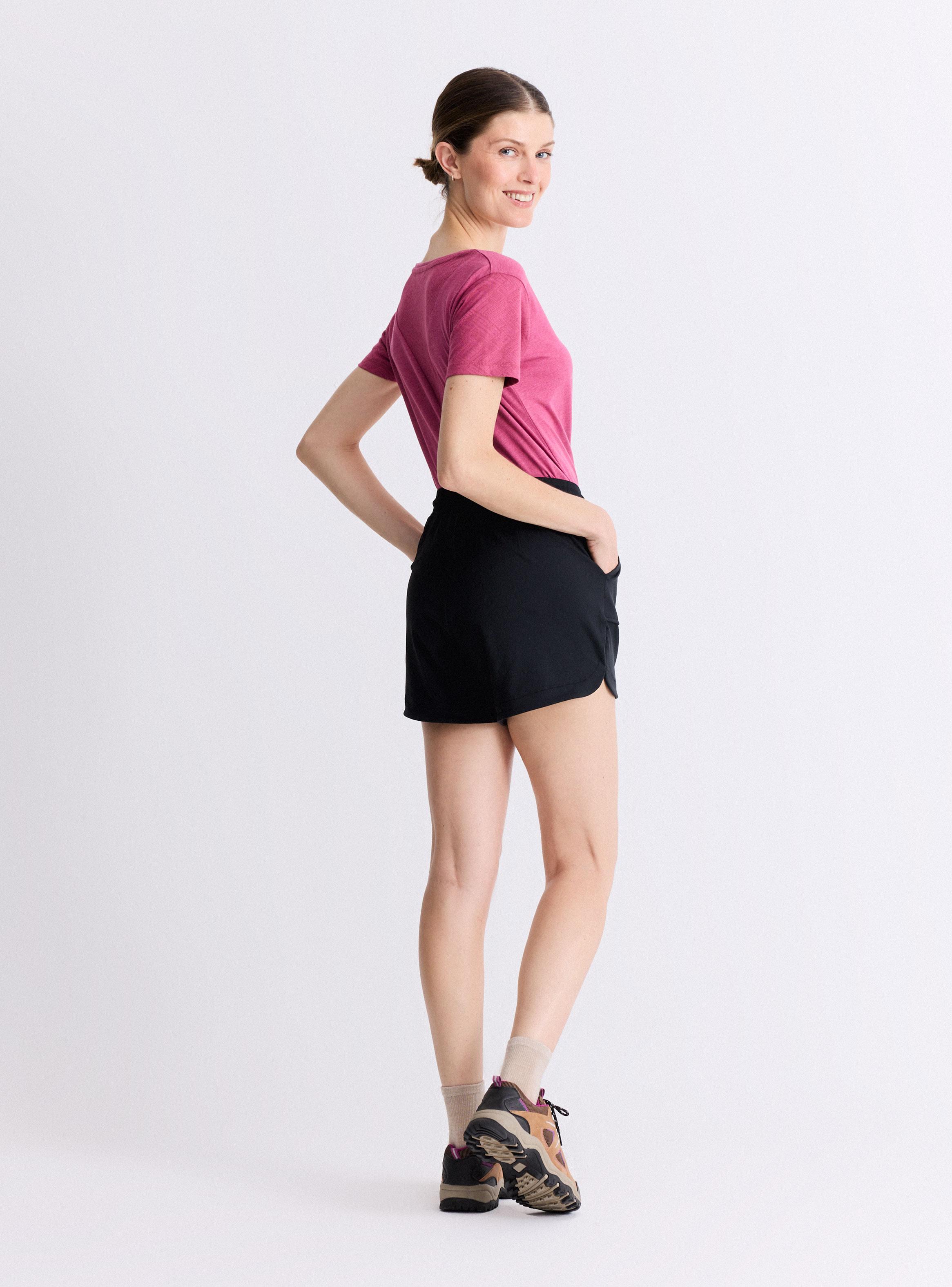 Short Elasticado Bolsillos Delanteros-5