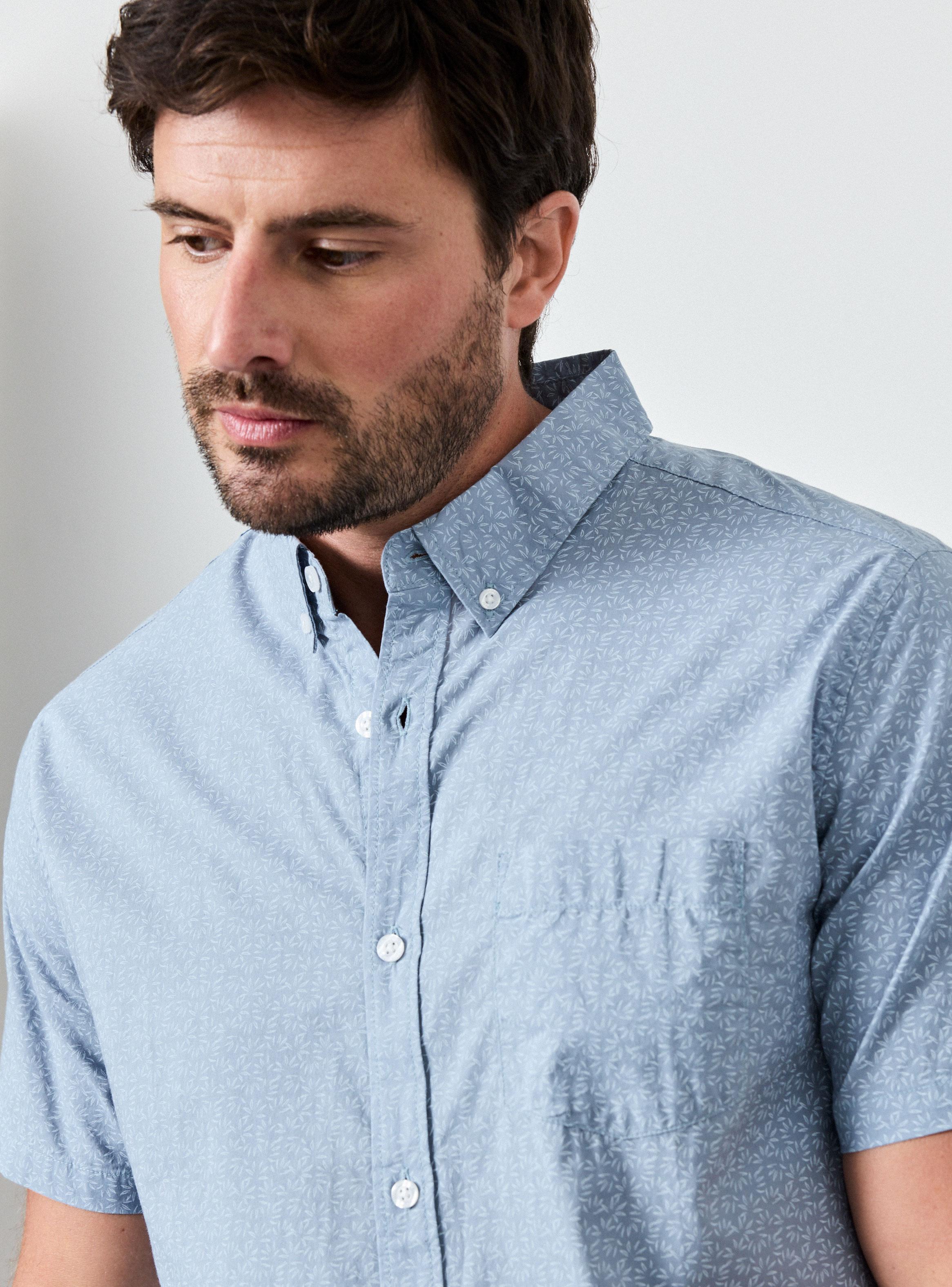 Camisa Mini Print Algodón-2