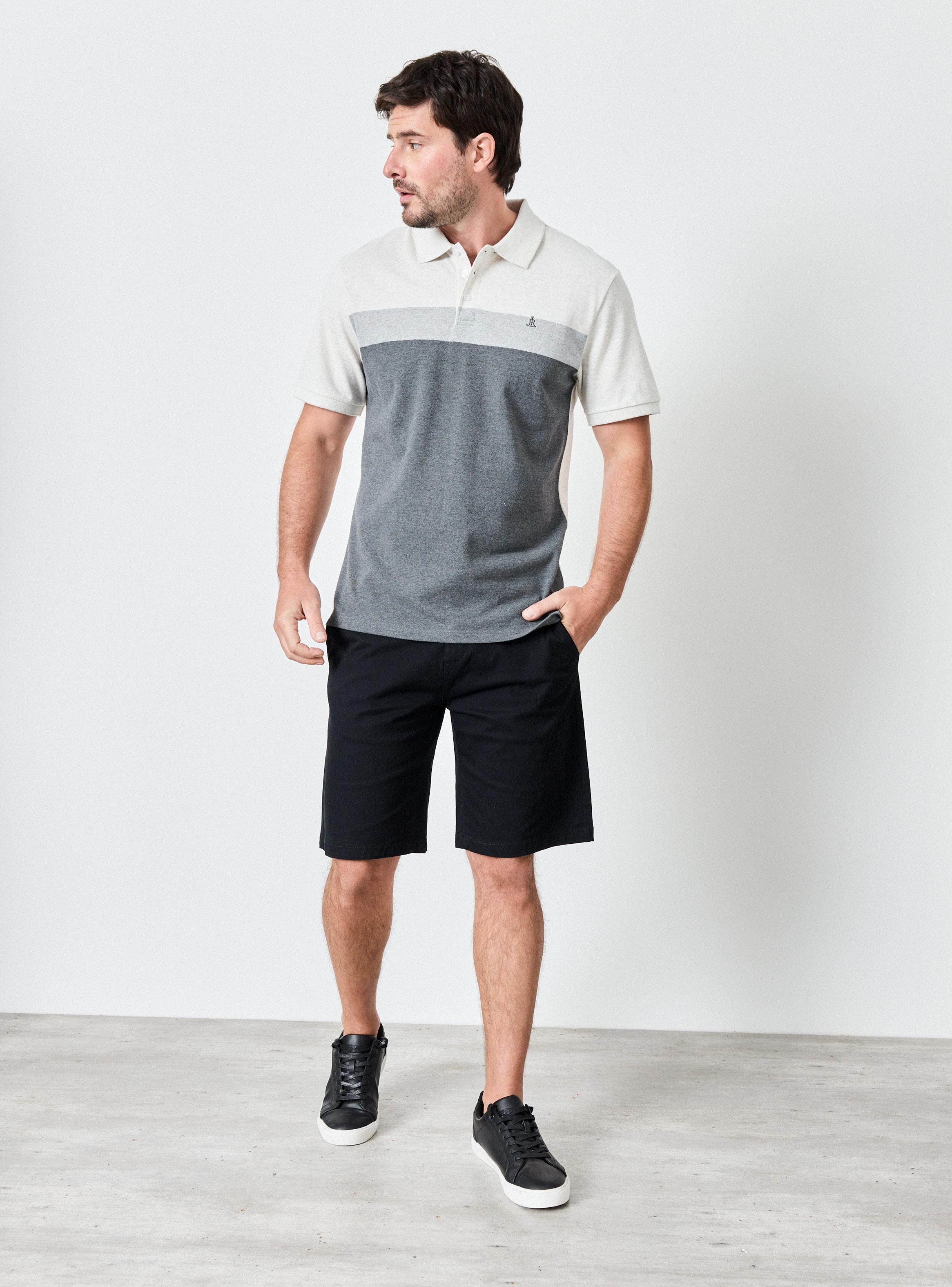 Polera Manga Corta Bloques 1-4