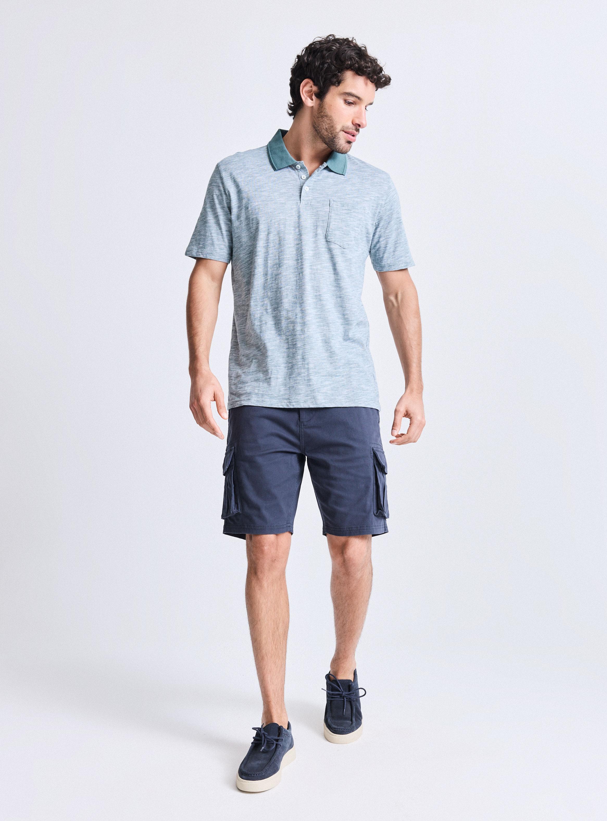 Polera Jersey Cuello Polo-4