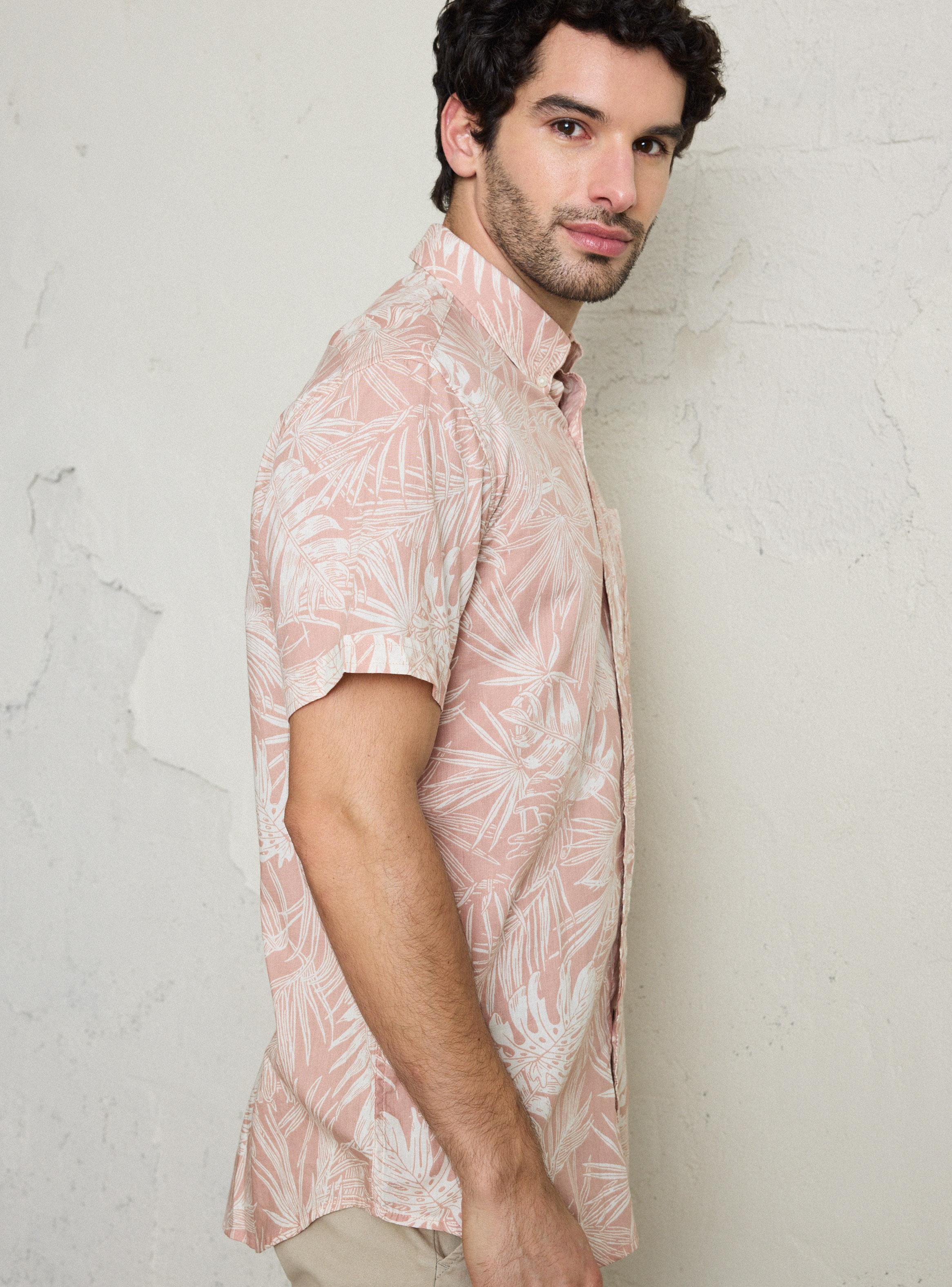 Camisa Manga Corta Algodón Disenos-3