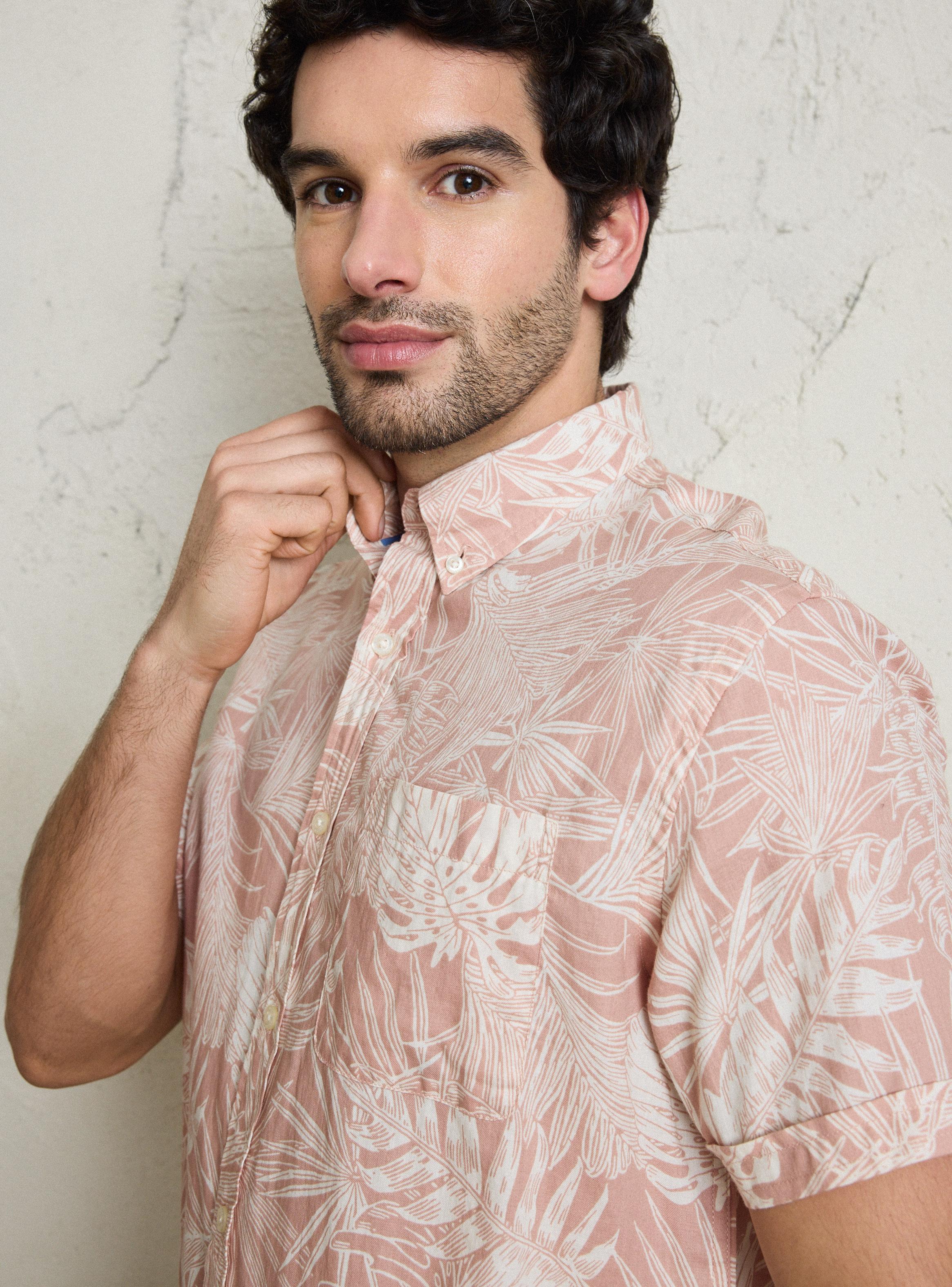 Camisa Manga Corta Algodón Disenos-2