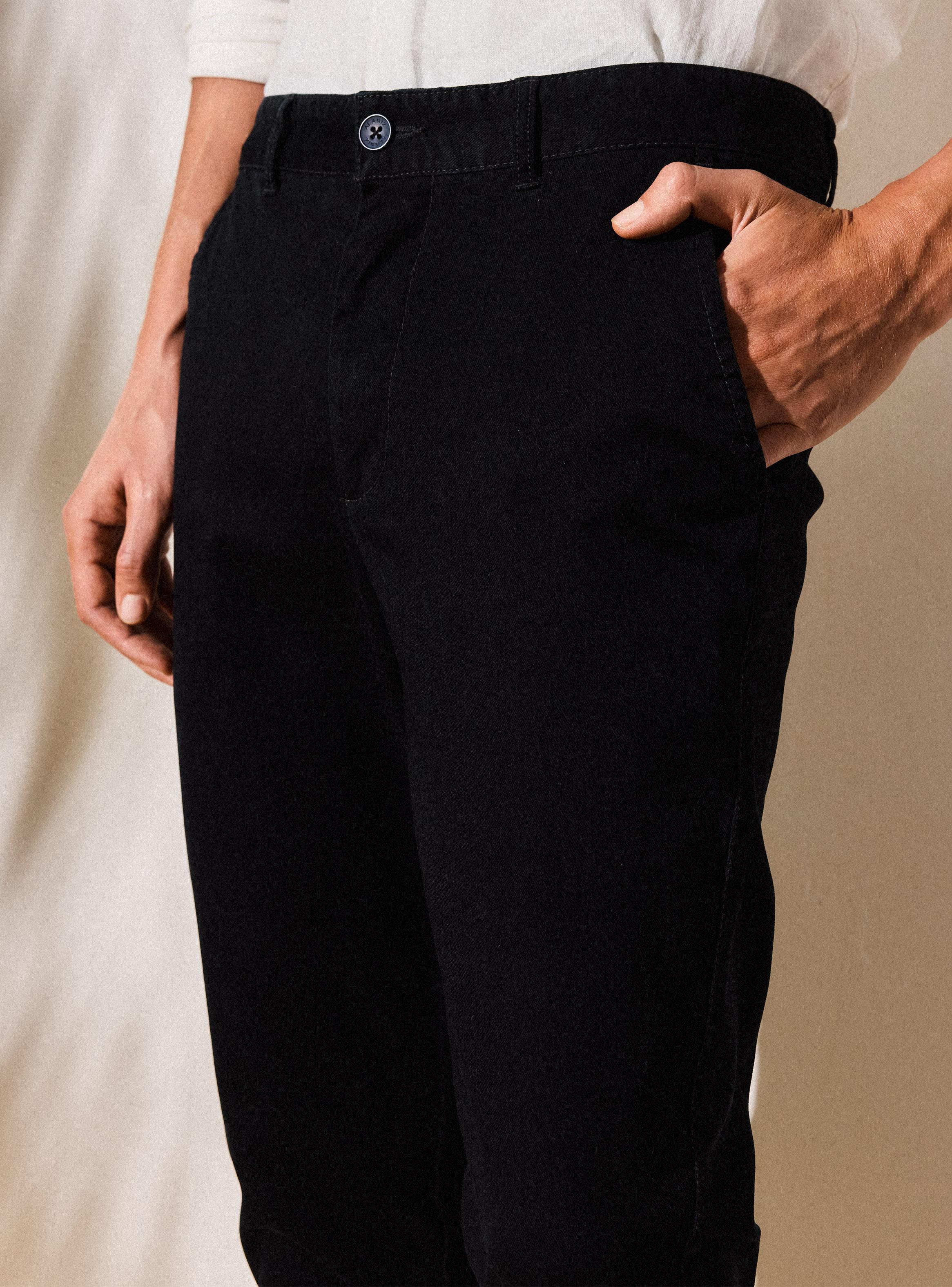 Pantalón Corte Chino Lyocell-2