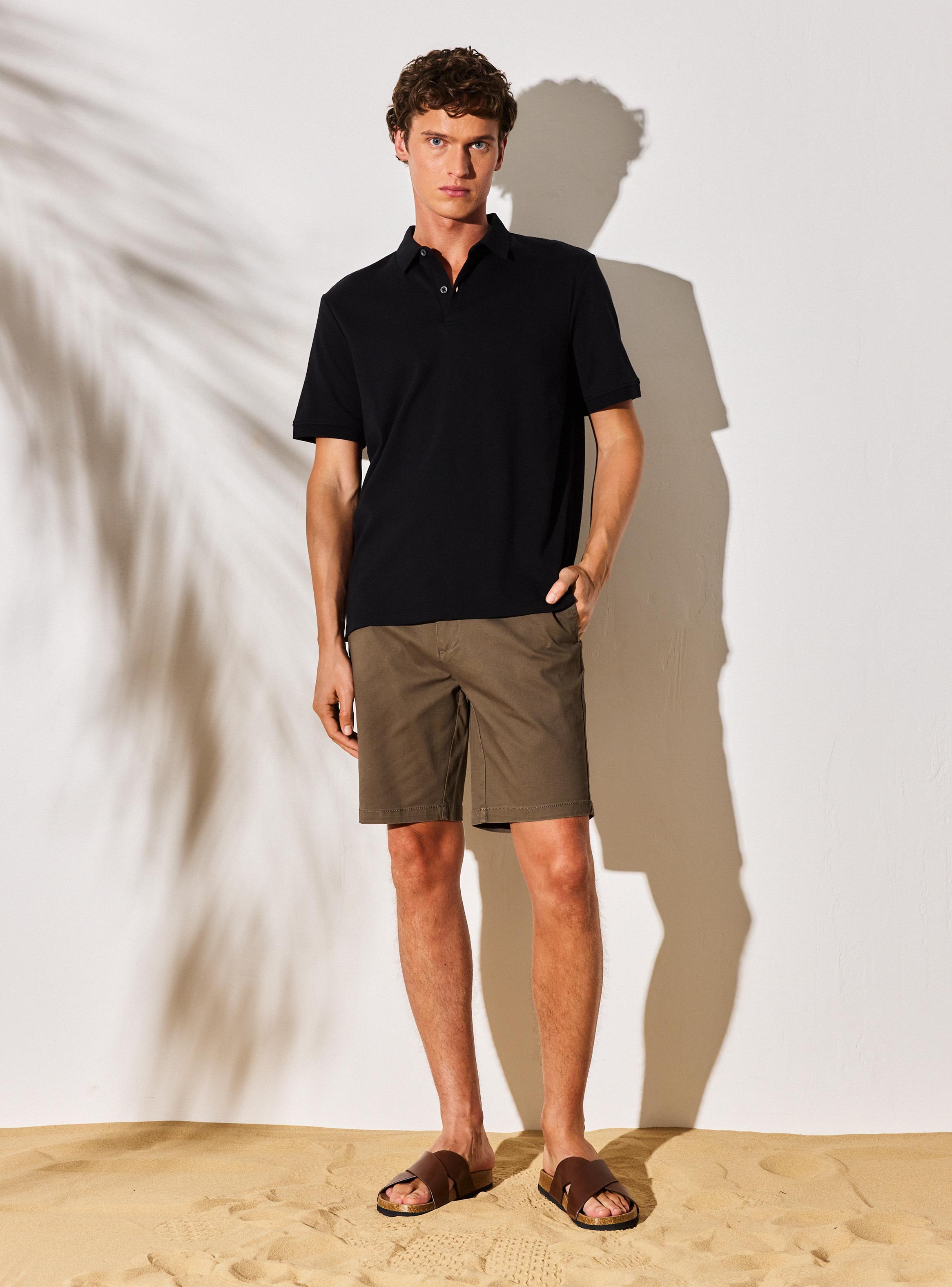 Polera Algodón Fine Cuello Polo-4