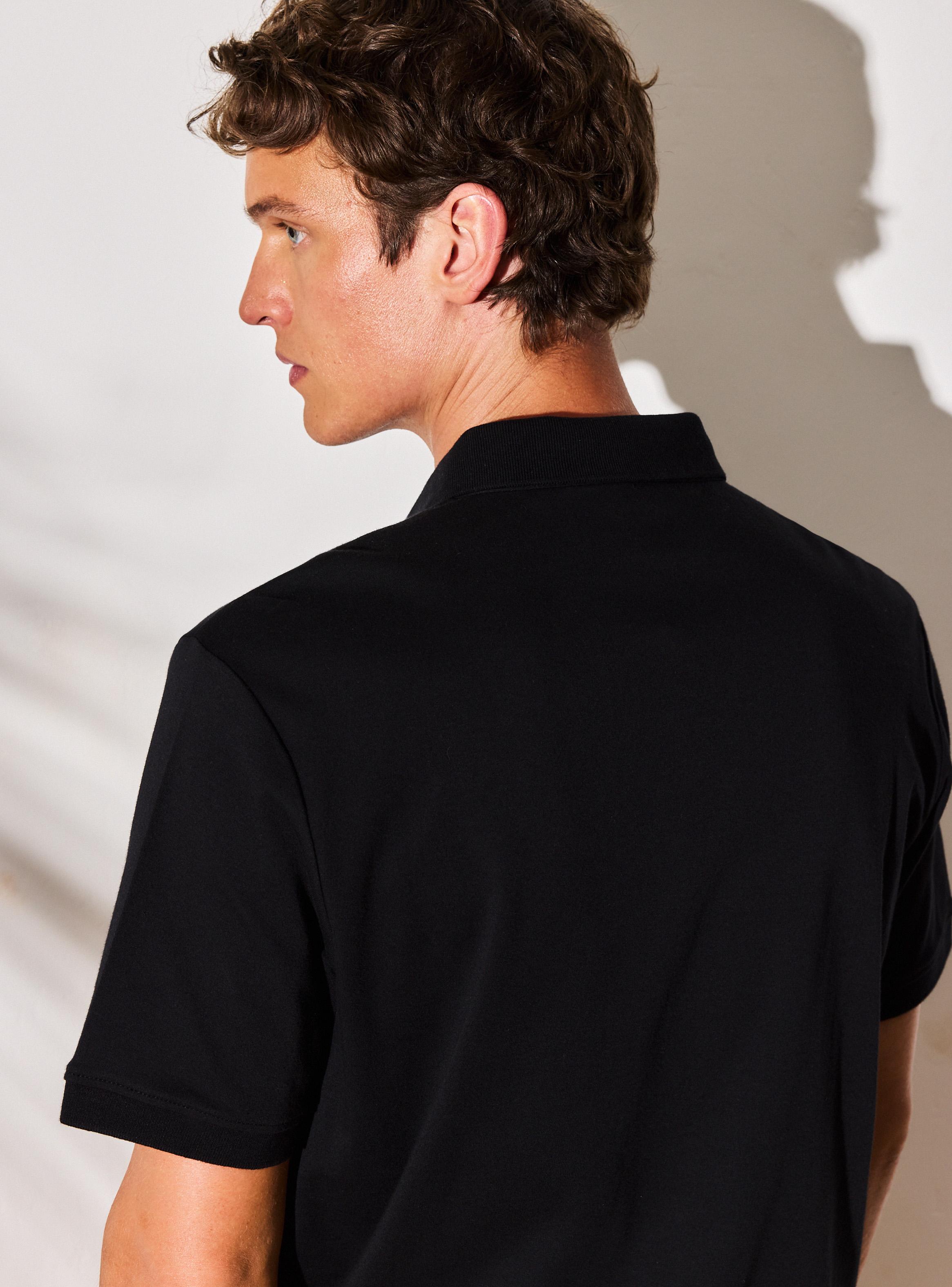 Polera Algodón Fine Cuello Polo-3