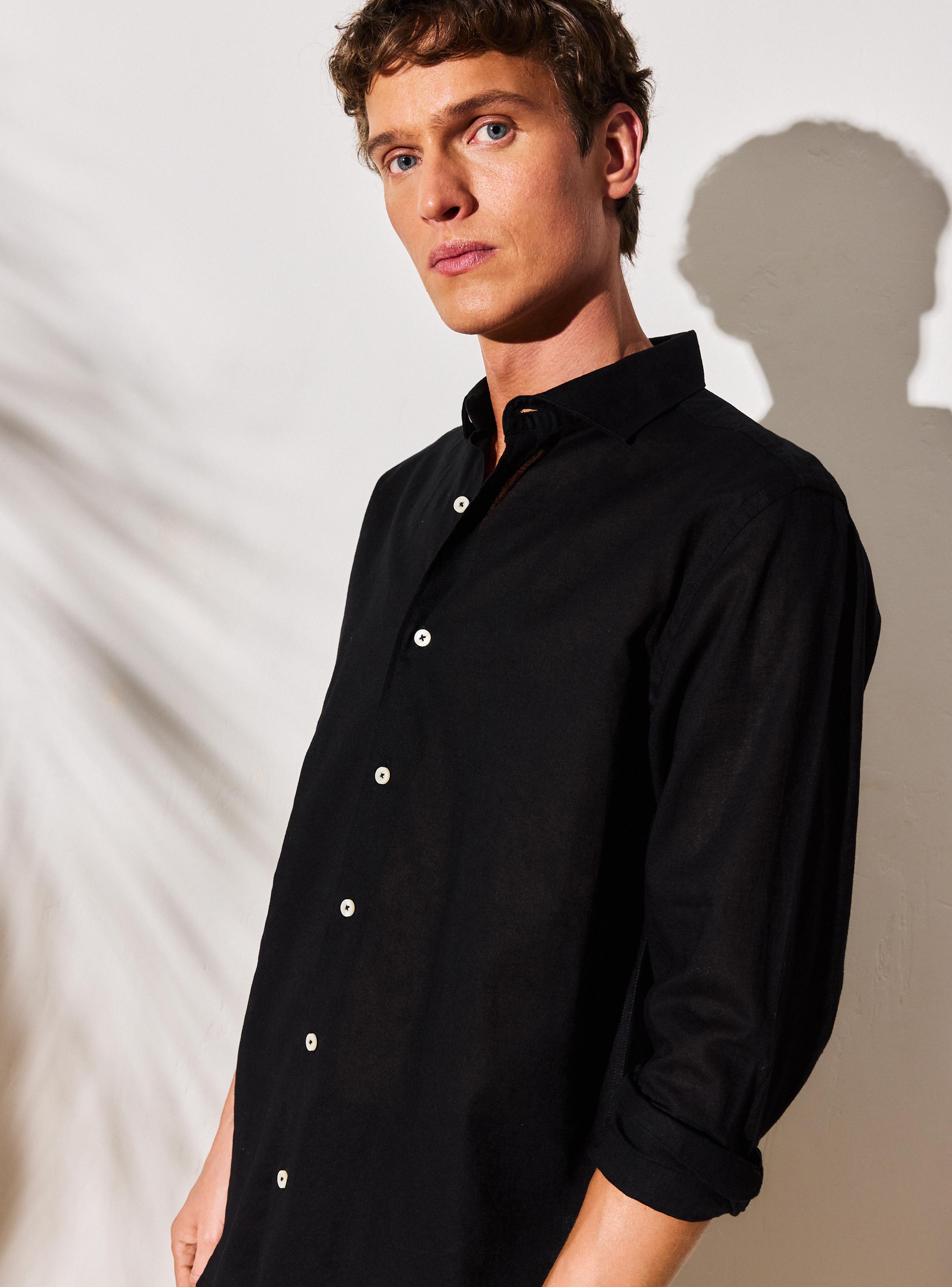 Camisa Algodón Lino-2