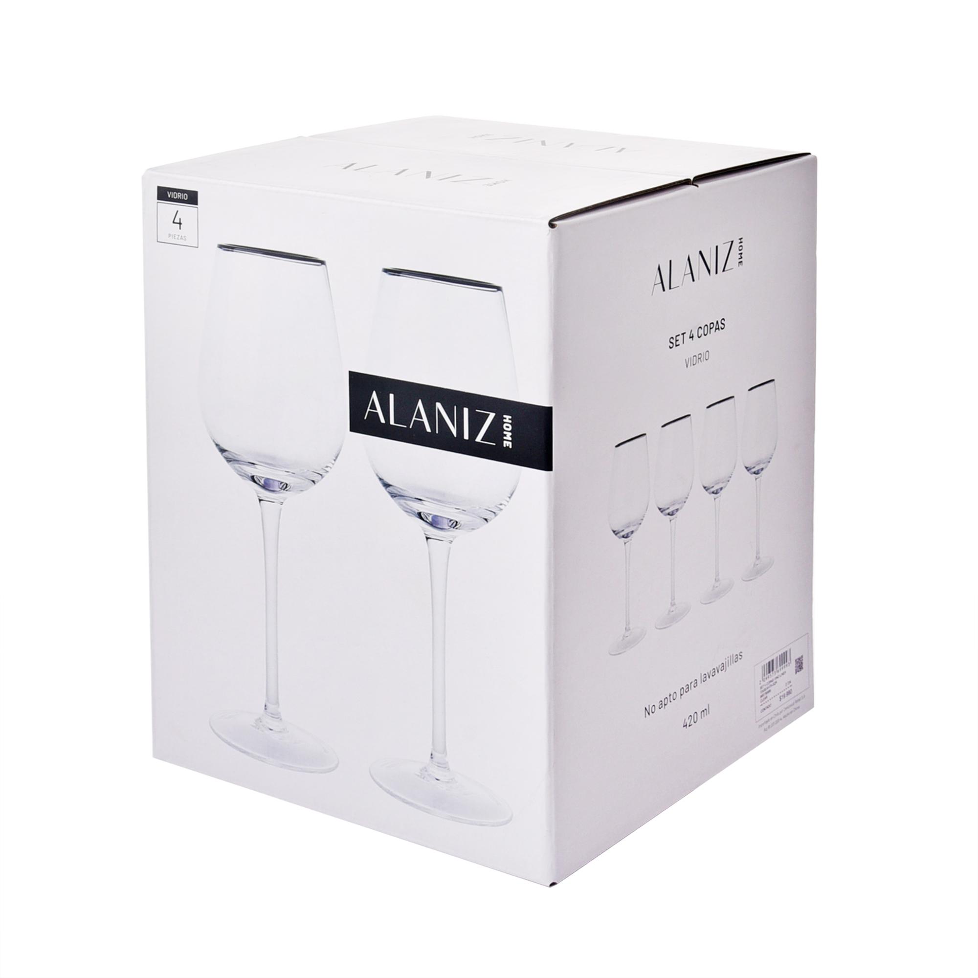 Set 4 Copas Vino 420 ml-2