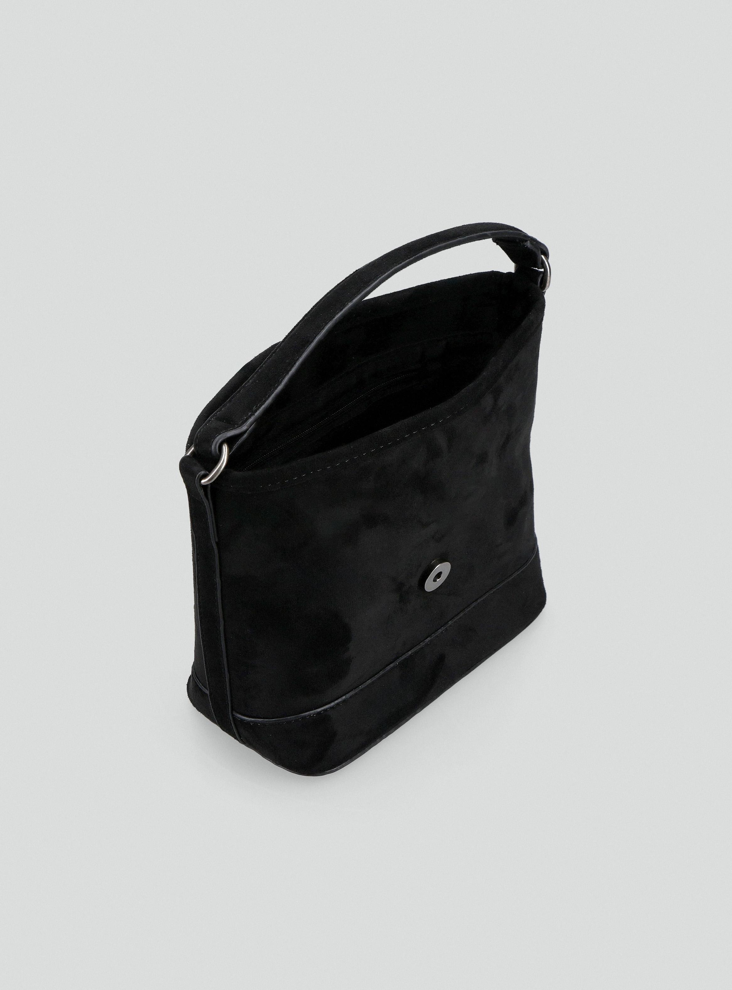 Cartera Crossbody Boho Efecto Suede con Hebilla-2