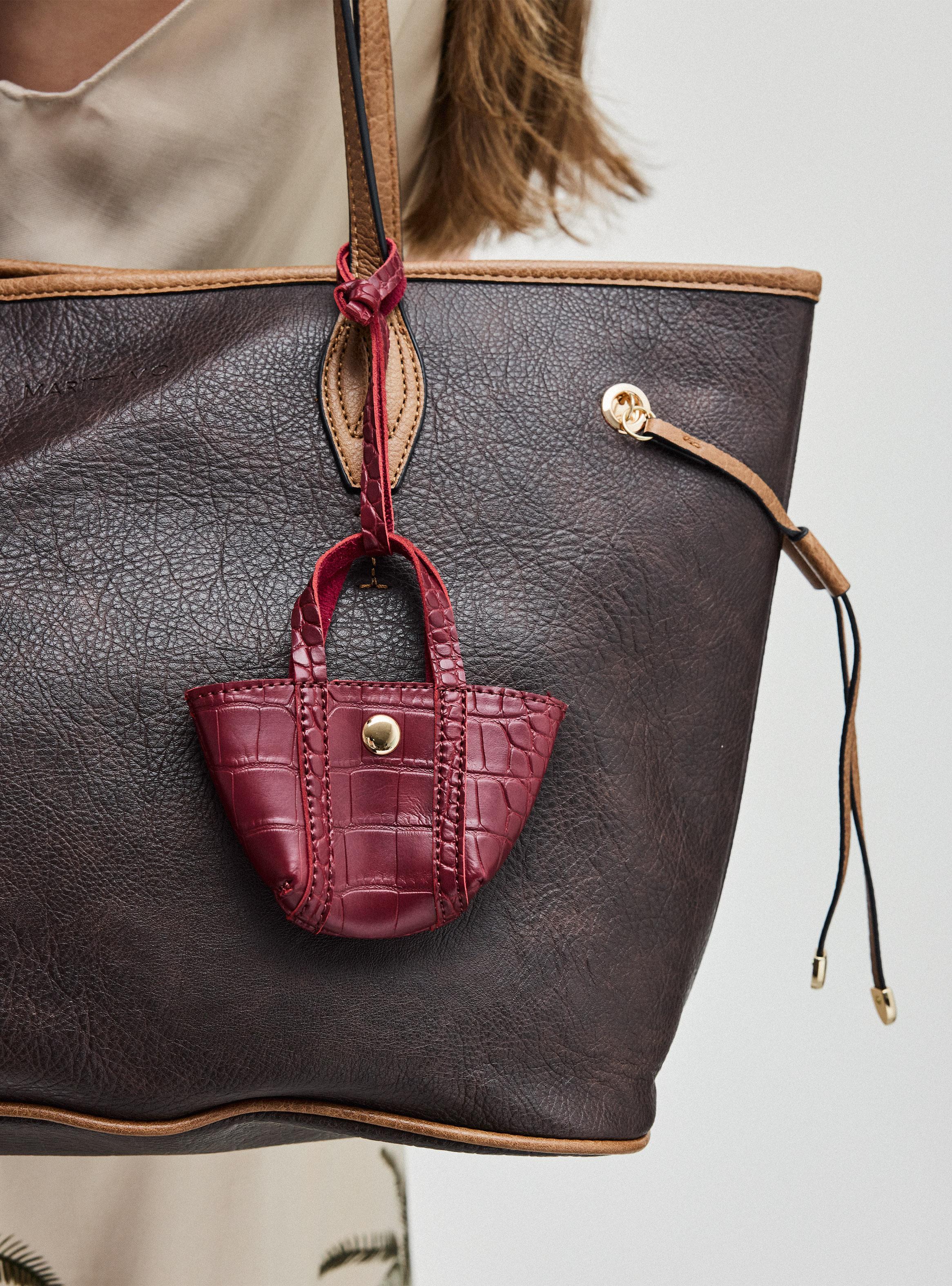 Cartera Totebag con Charm Minibag-5