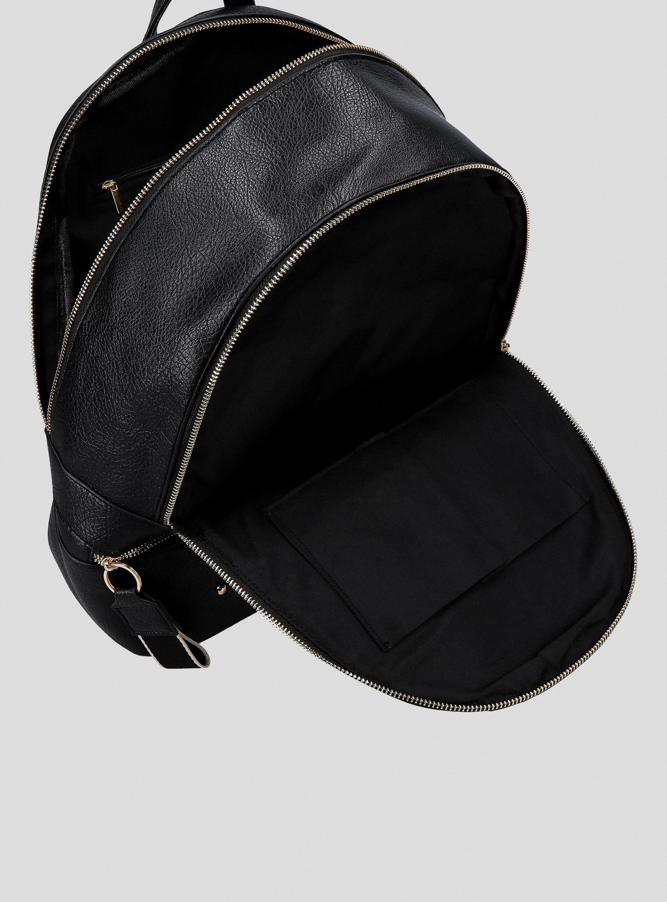 Mochila con Detalles Efecto Snake-3
