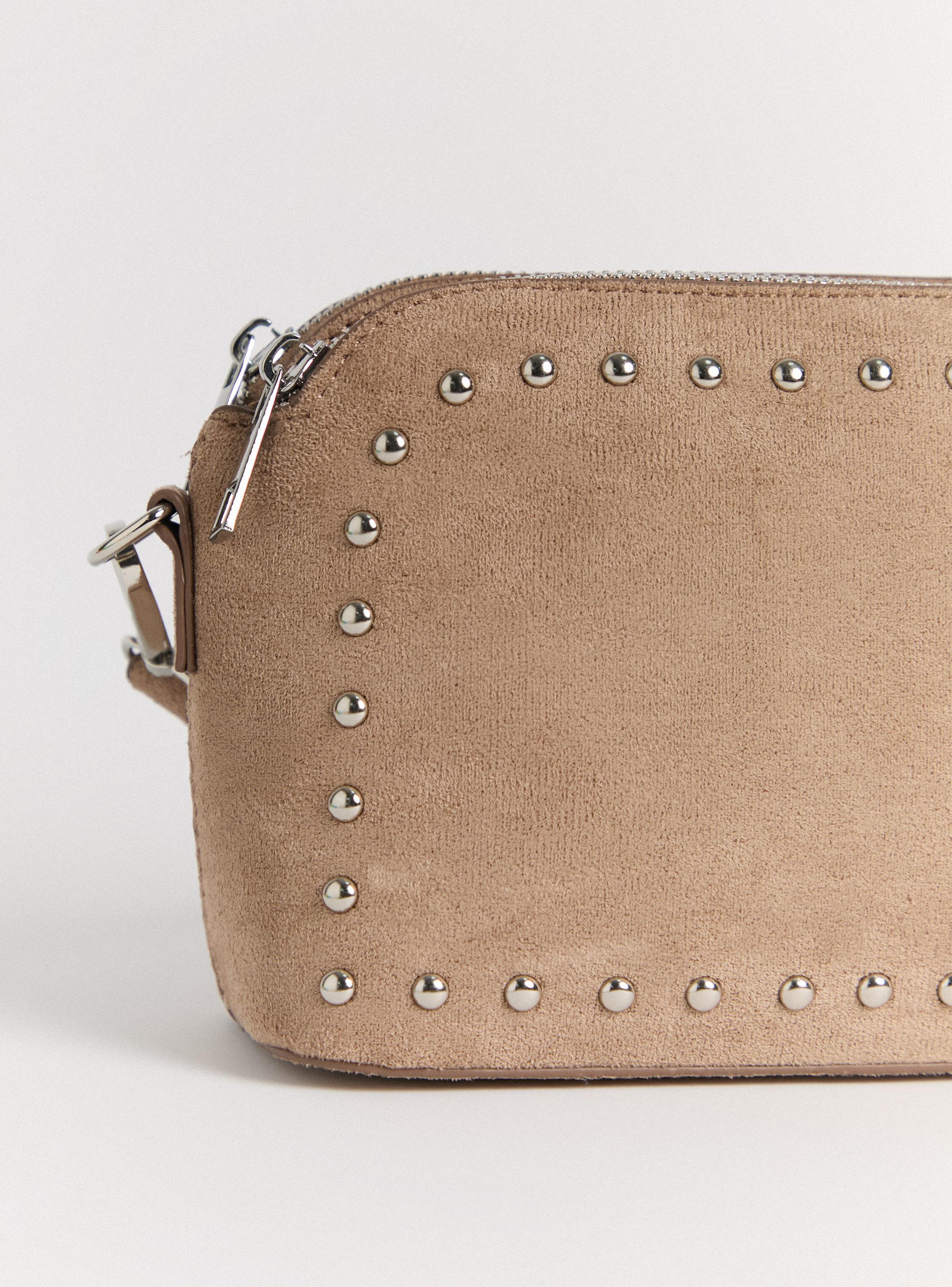 Cartera Crossbody Doble Compartimiento con Tachas-4