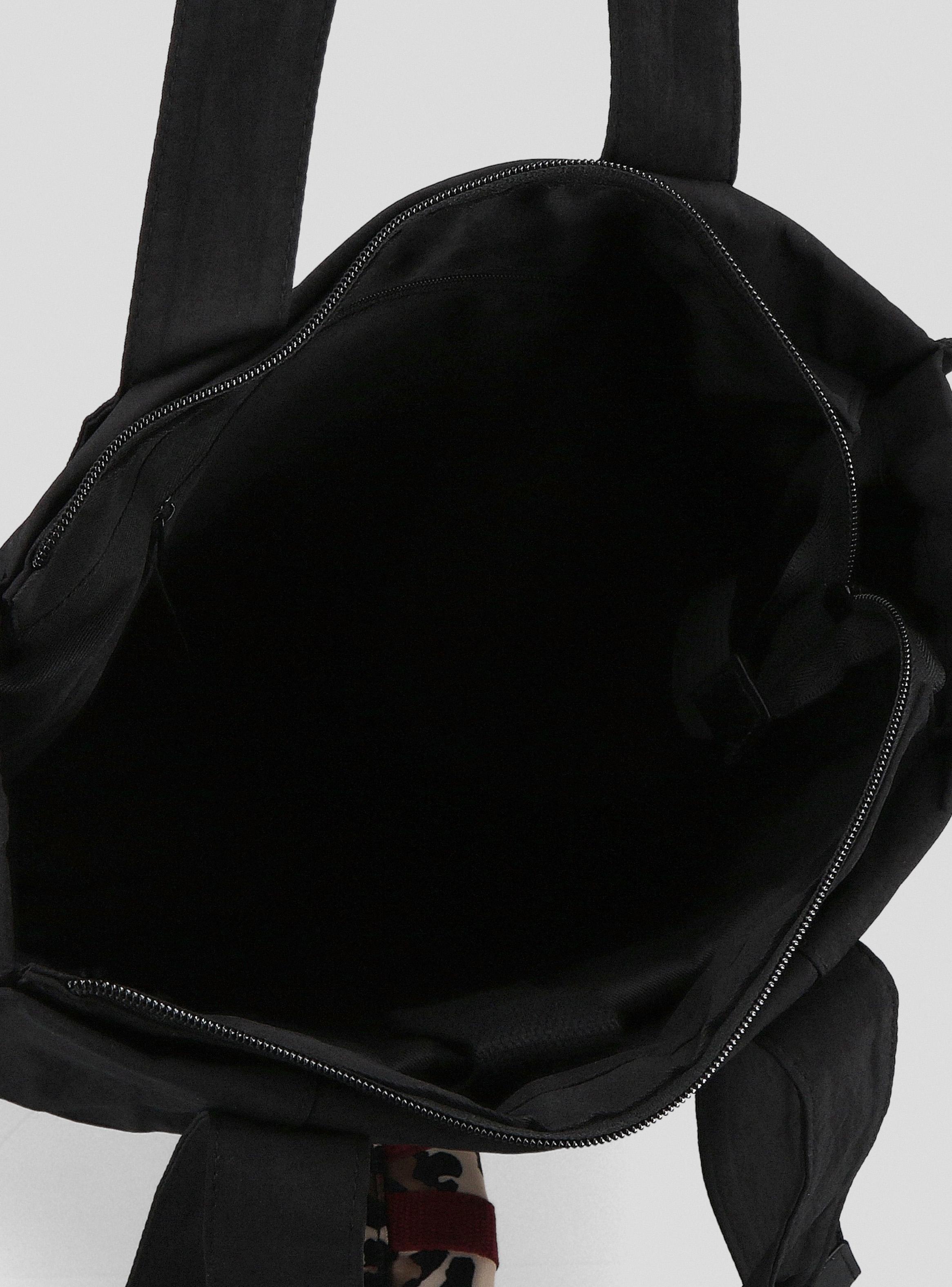 Cartera Tote Unicolor con Monedero Estampado-2