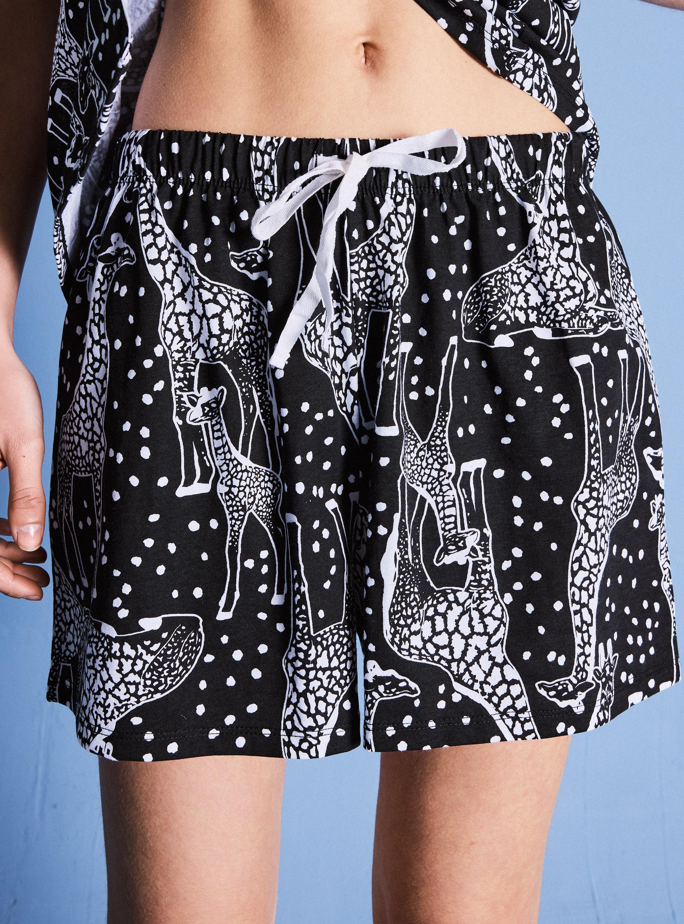 Pijama Corto Camisero Full Print-3
