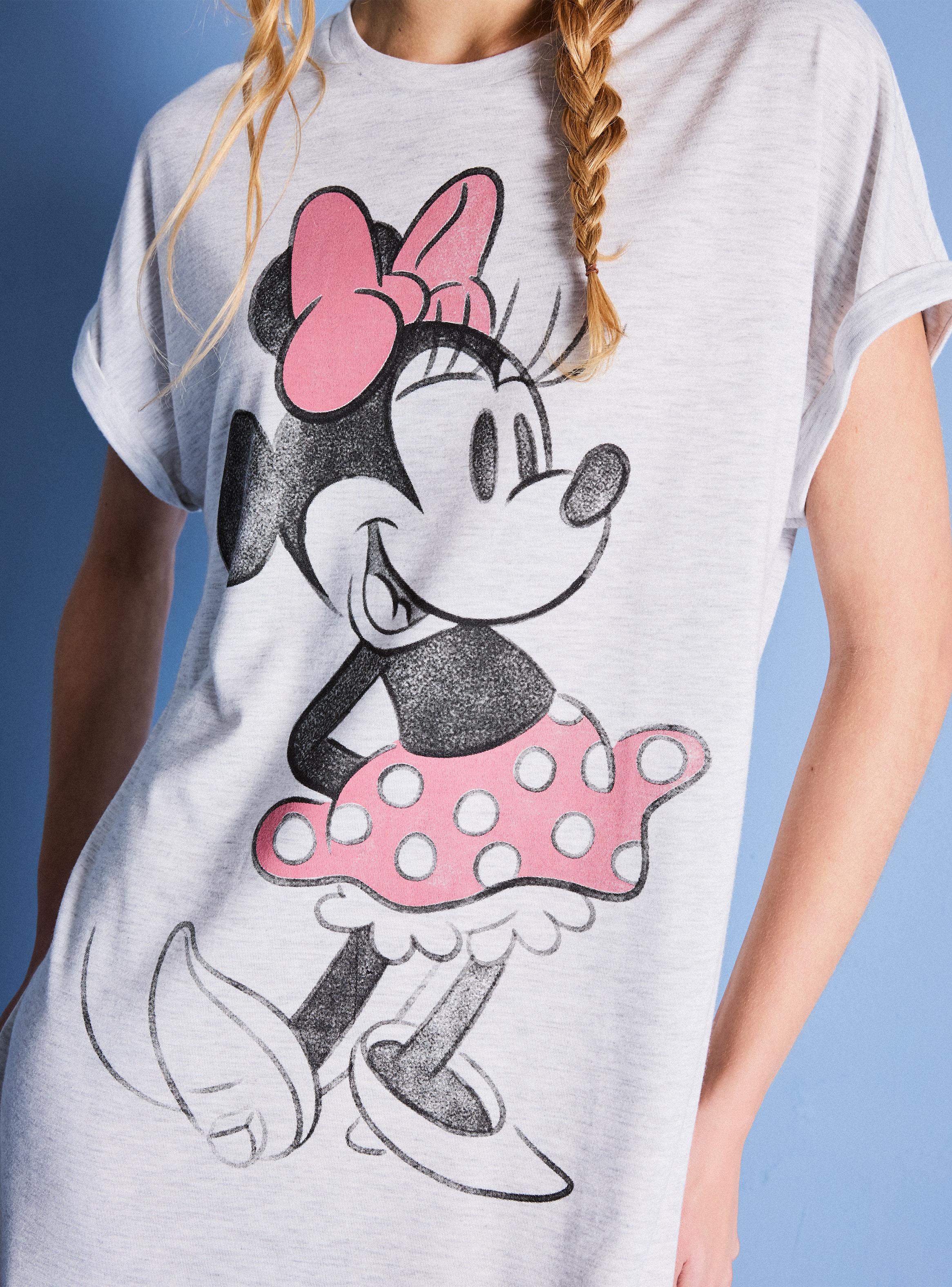 Camisa de Dormir Manga Corta Estampado Disney Minnie-3