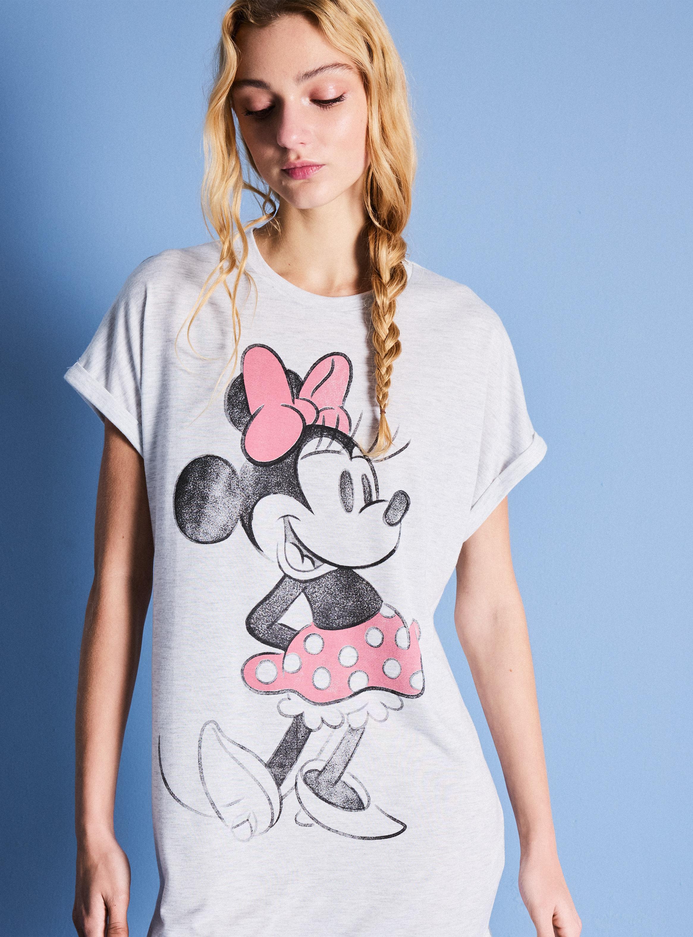 Camisa de Dormir Manga Corta Estampado Disney Minnie-2