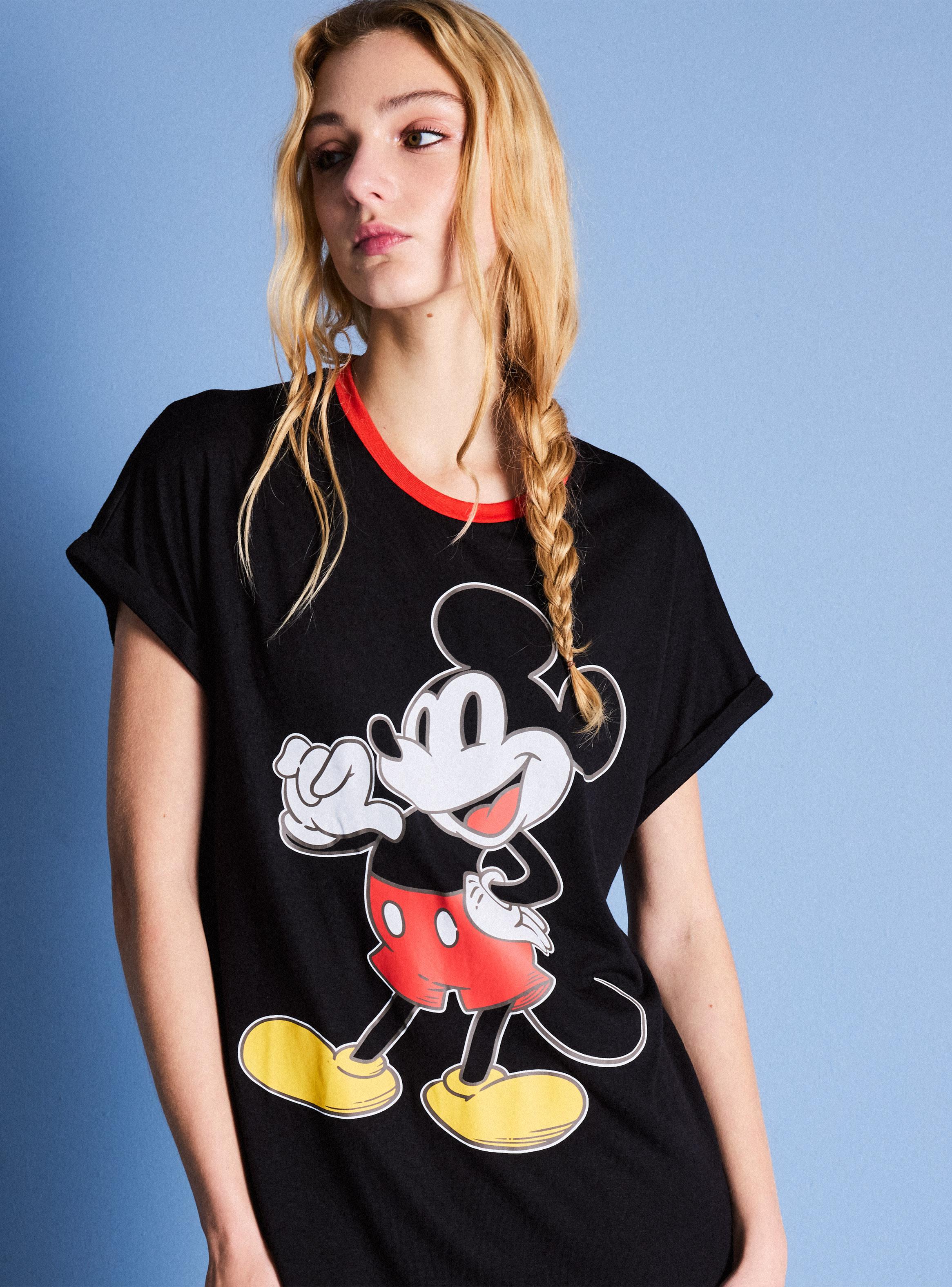 Camisa de Dormir Manga Corta Estampado Disney Mickey-2