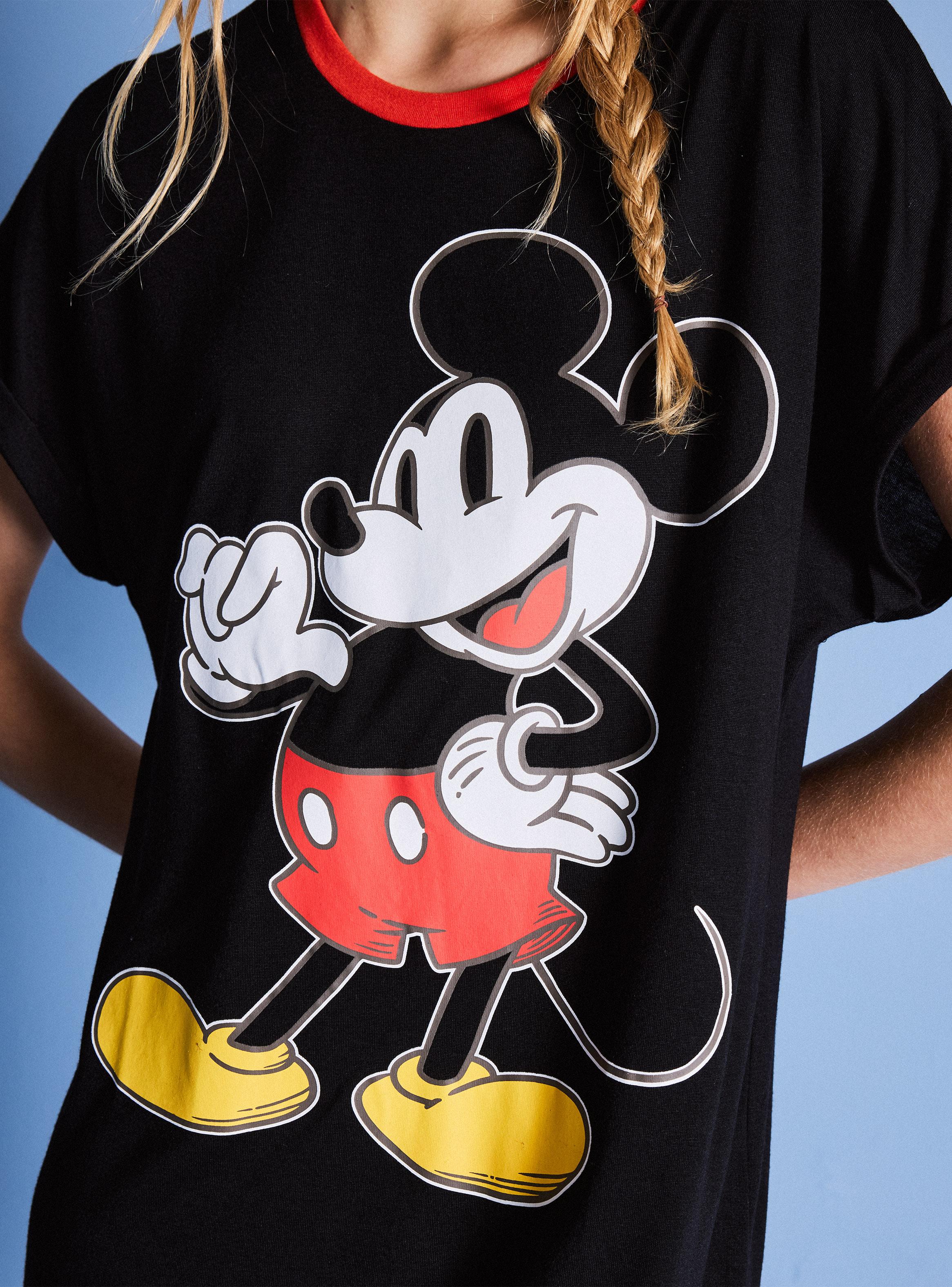 Camisa de Dormir Manga Corta Estampado Disney Mickey-3