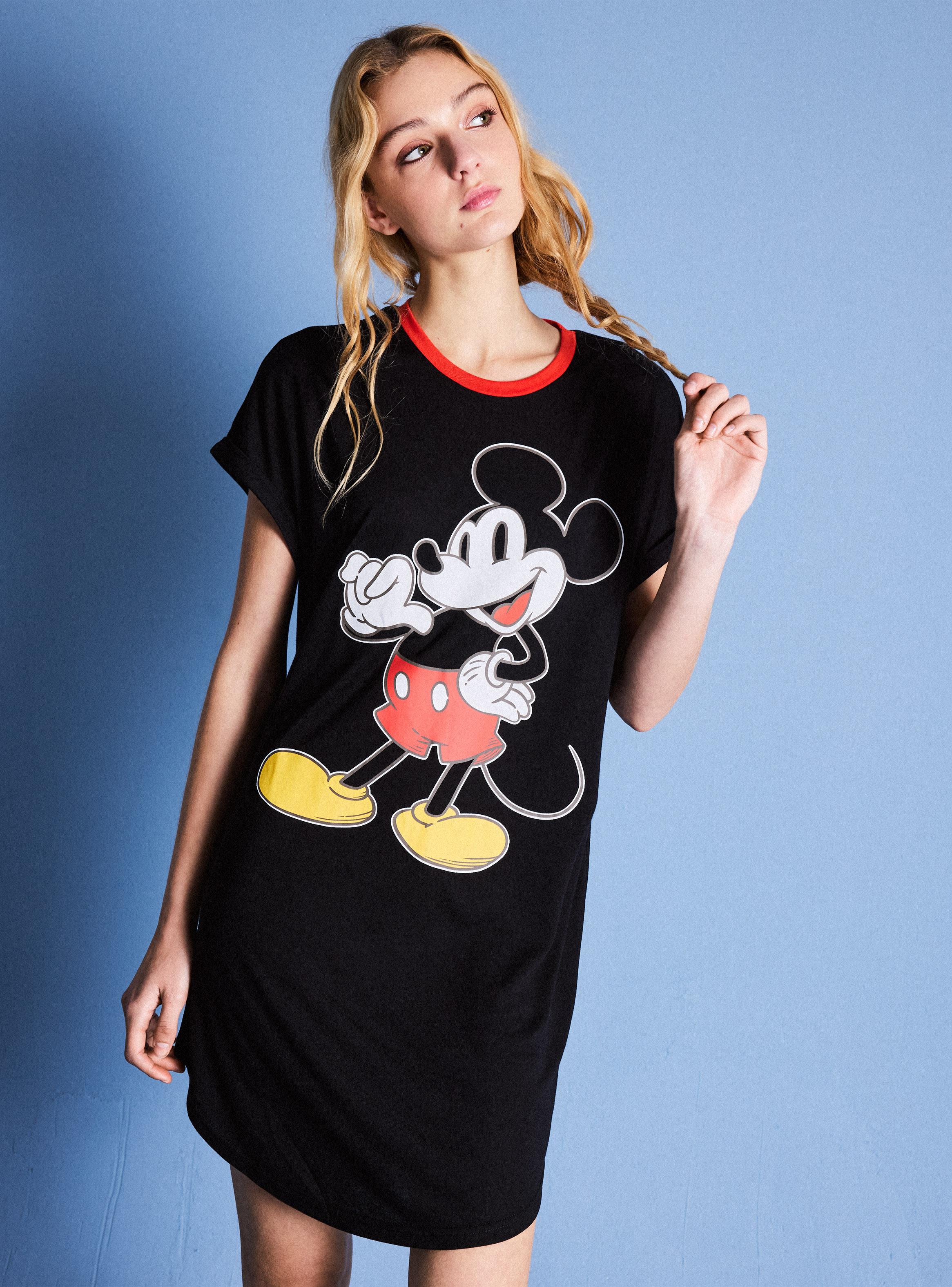 Camisa de Dormir Manga Corta Estampado Disney Mickey-0