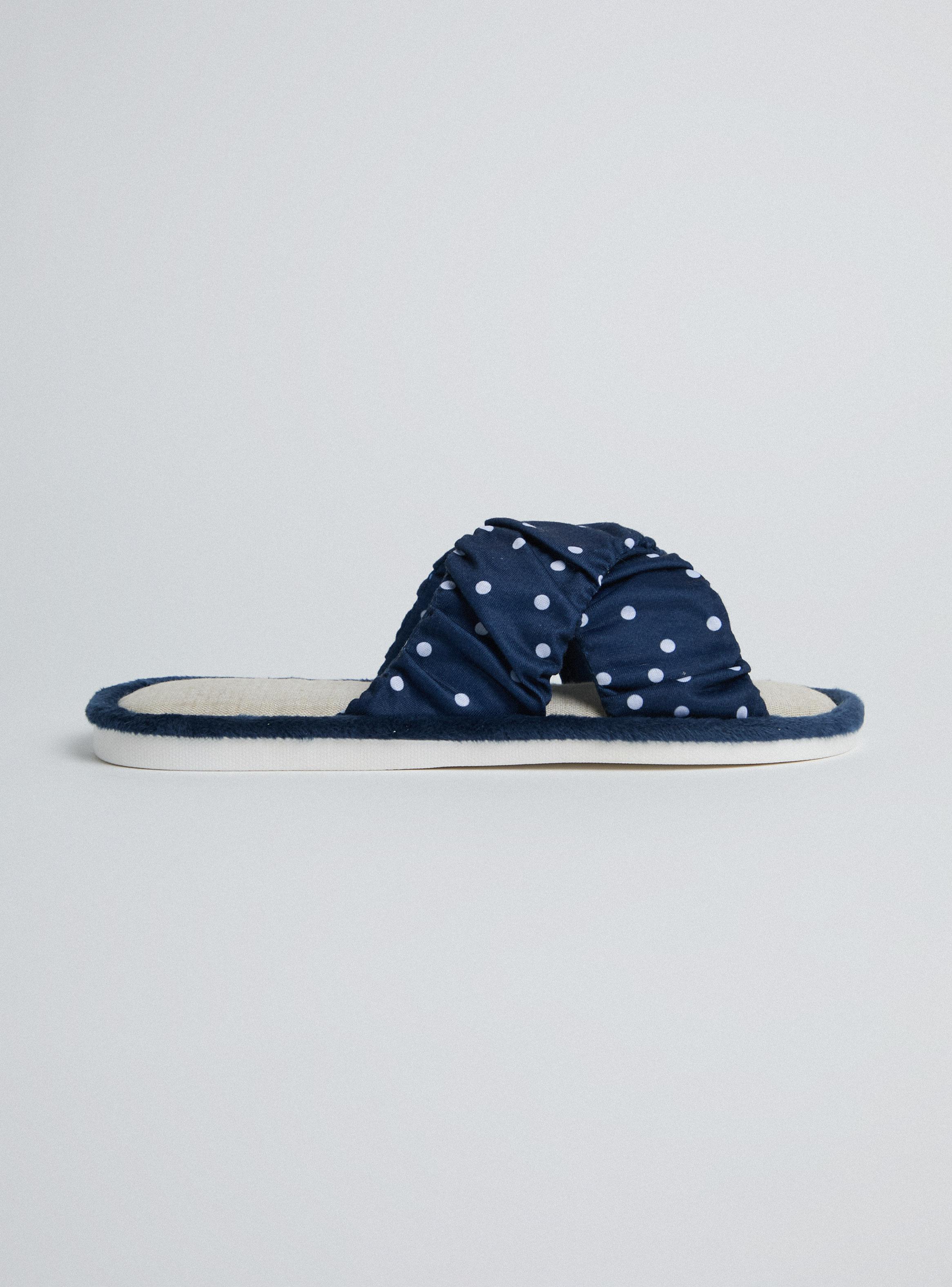 Pantufla Tela Estampada-1