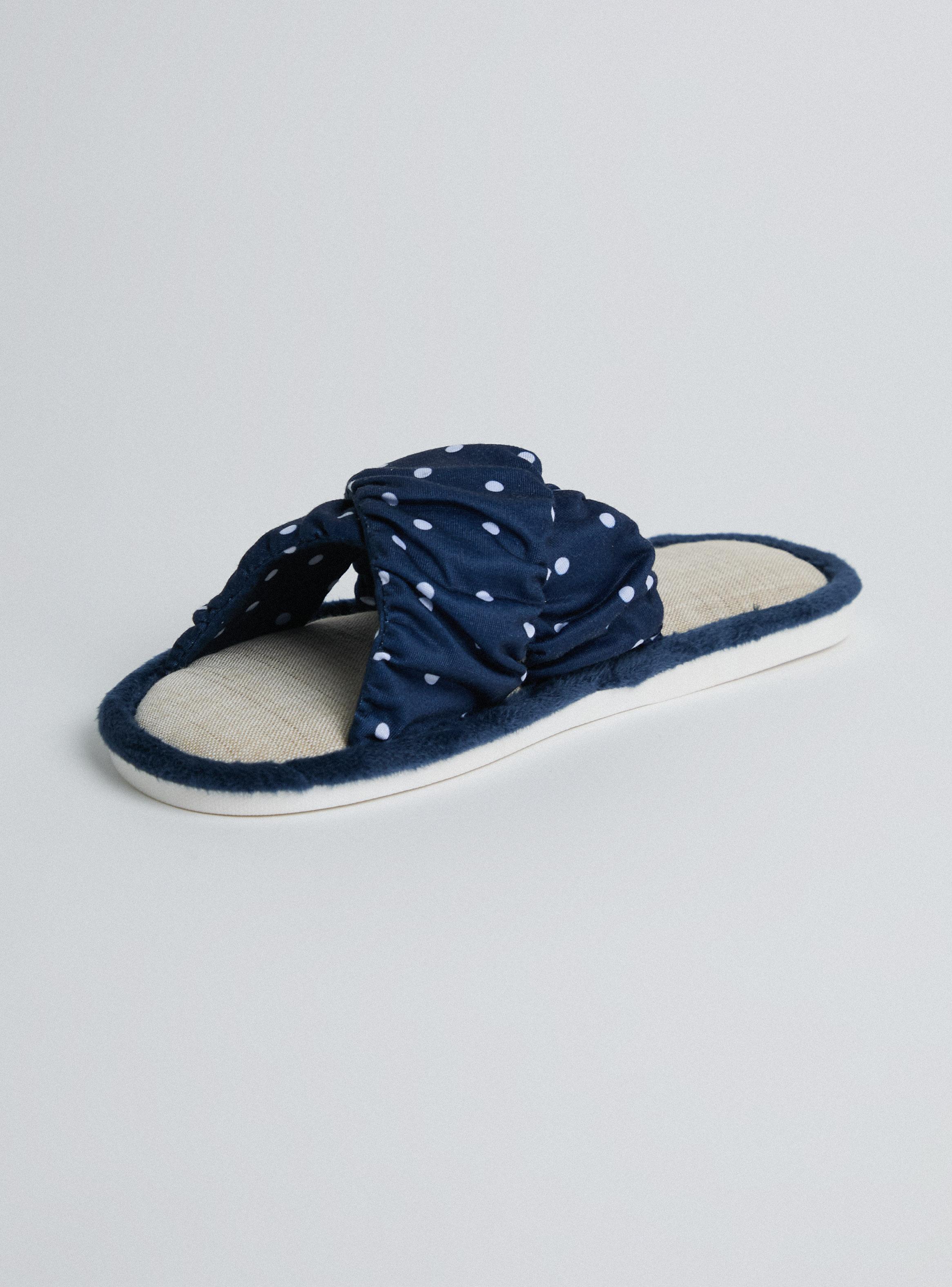 Pantufla Tela Estampada-2