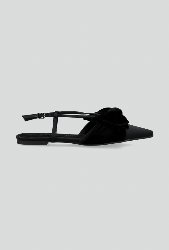 Ballerina Slingback con Lazo Mujer-4
