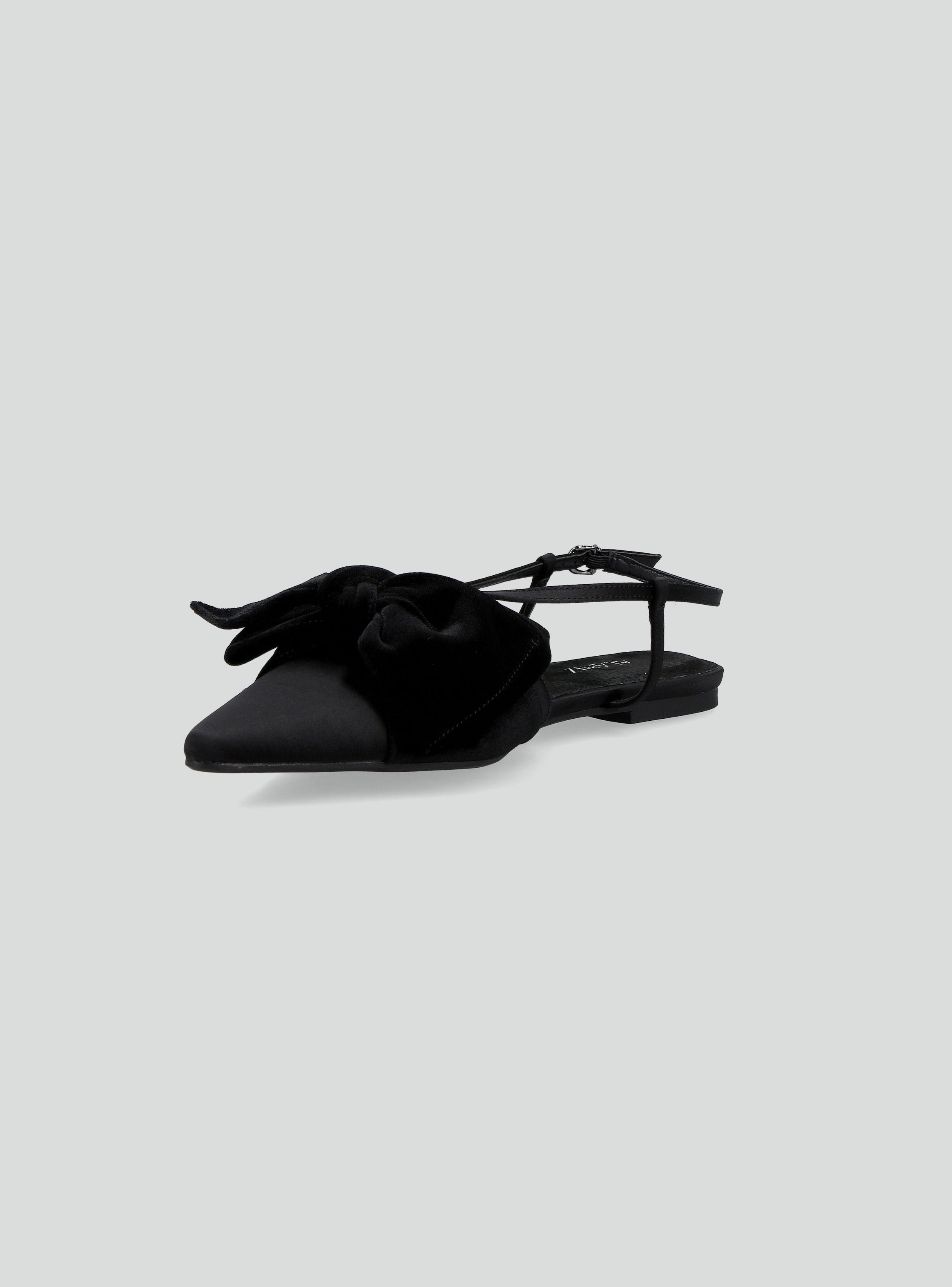 Ballerina Slingback con Lazo Mujer-2