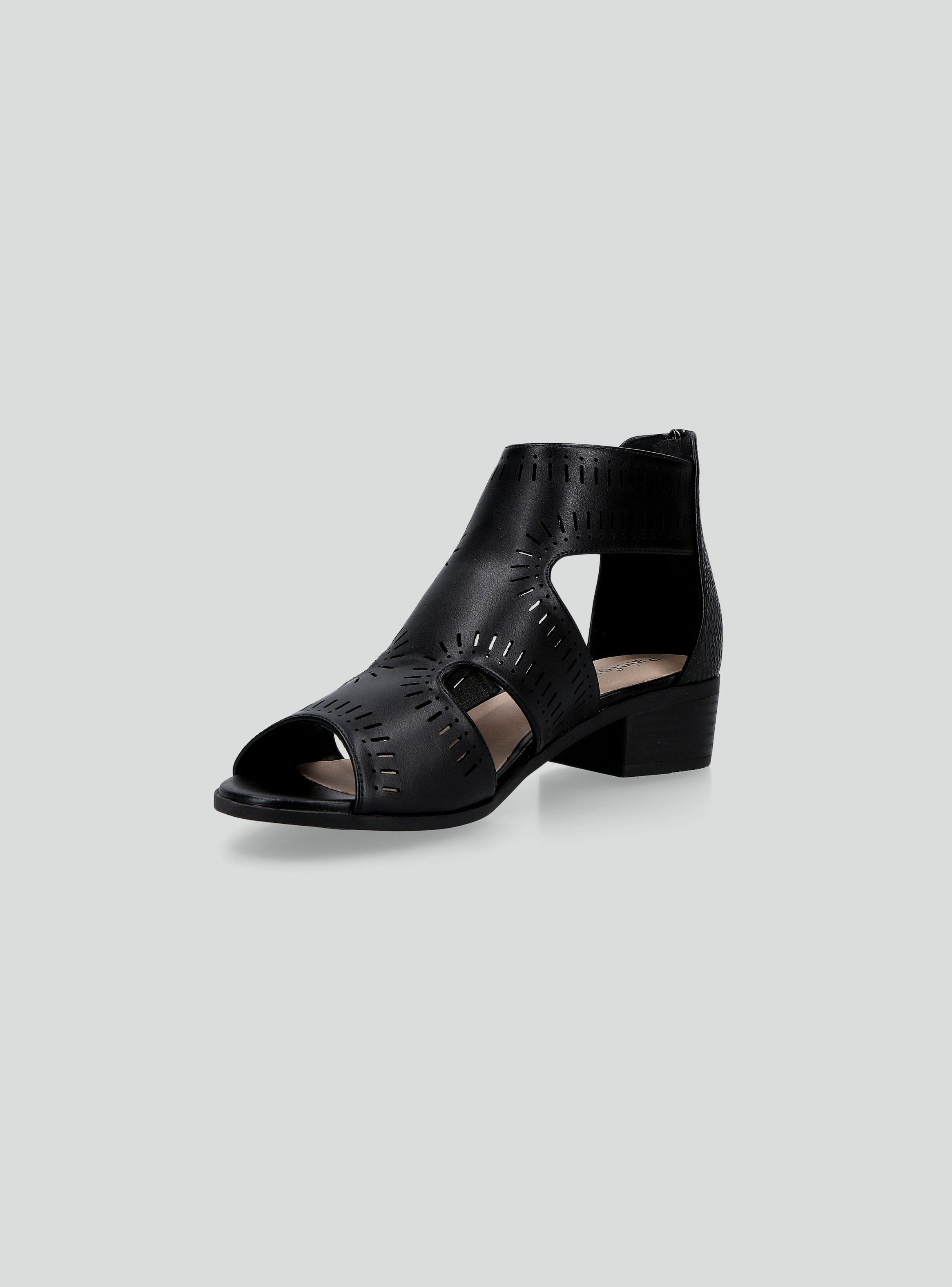 Sandalia Taco Corte Laser Mujer-2
