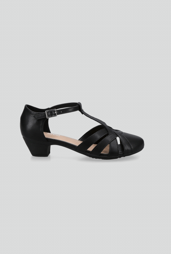 Zapato Casual Taco con Hebilla Mujer-4