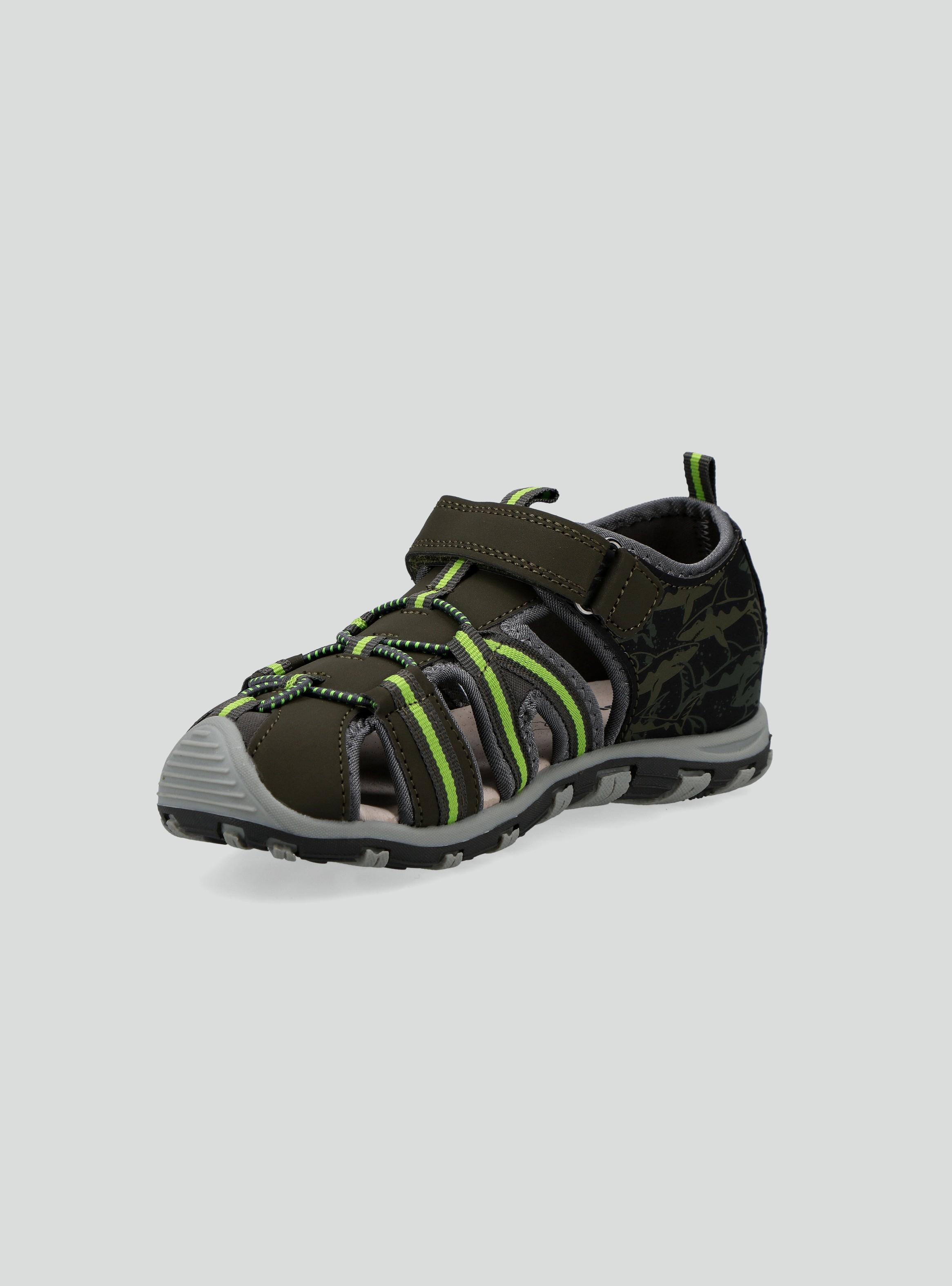 Sandalia Plantilla Cuero Cerrada con Elástico Unisex-1