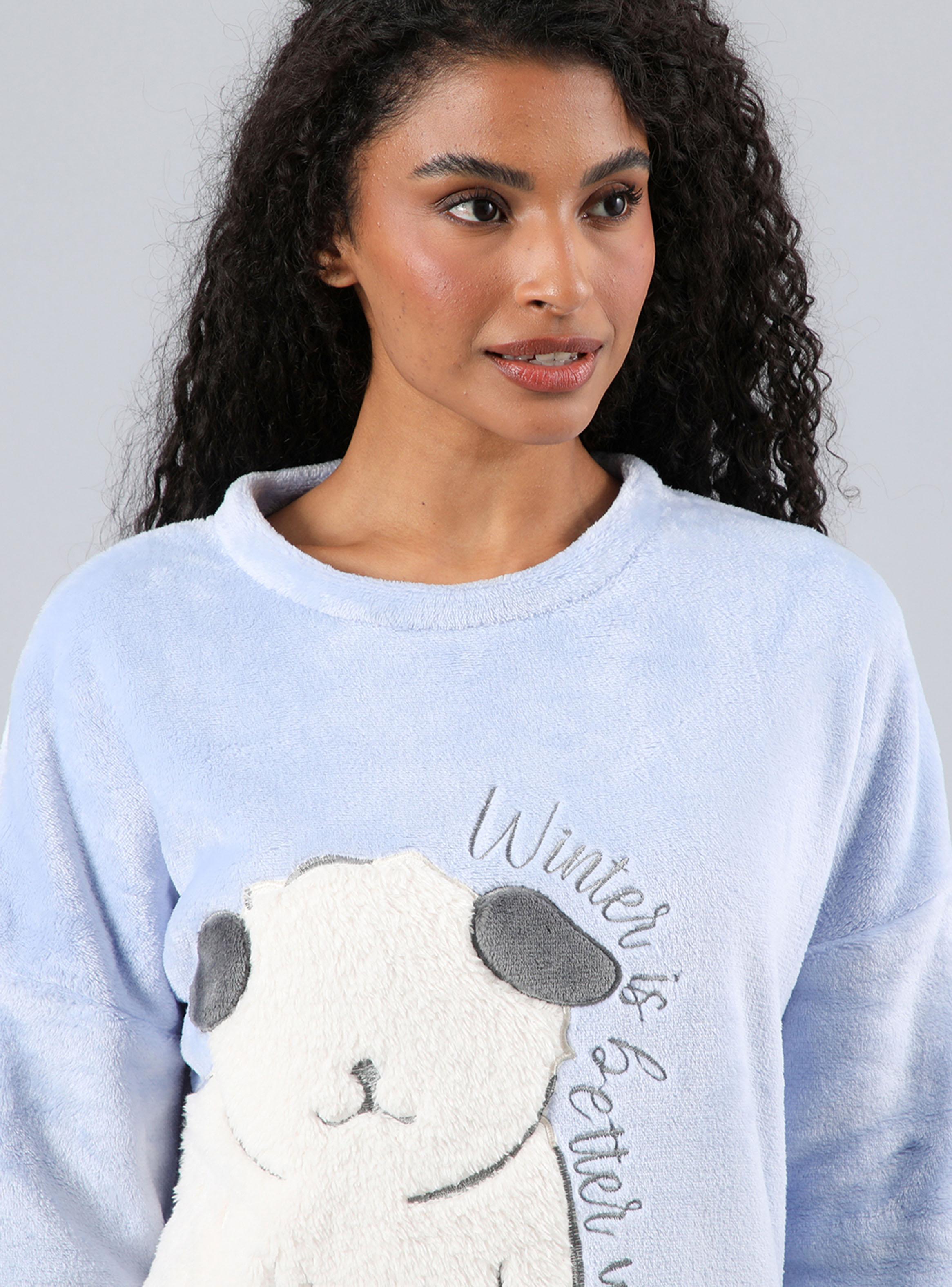 Pijama Coral Microfleece Ajustable-3