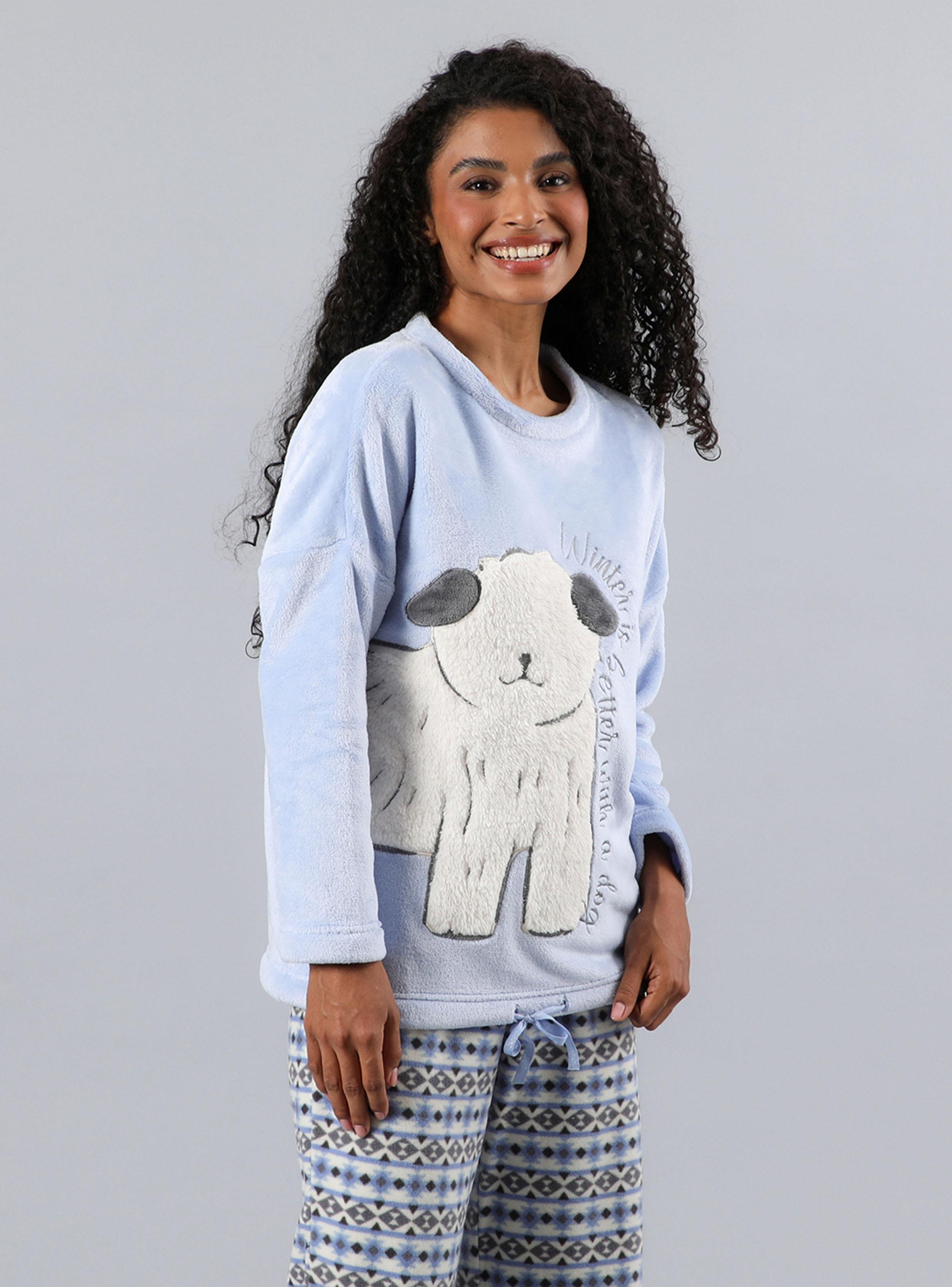 Pijama Coral Microfleece Ajustable-2