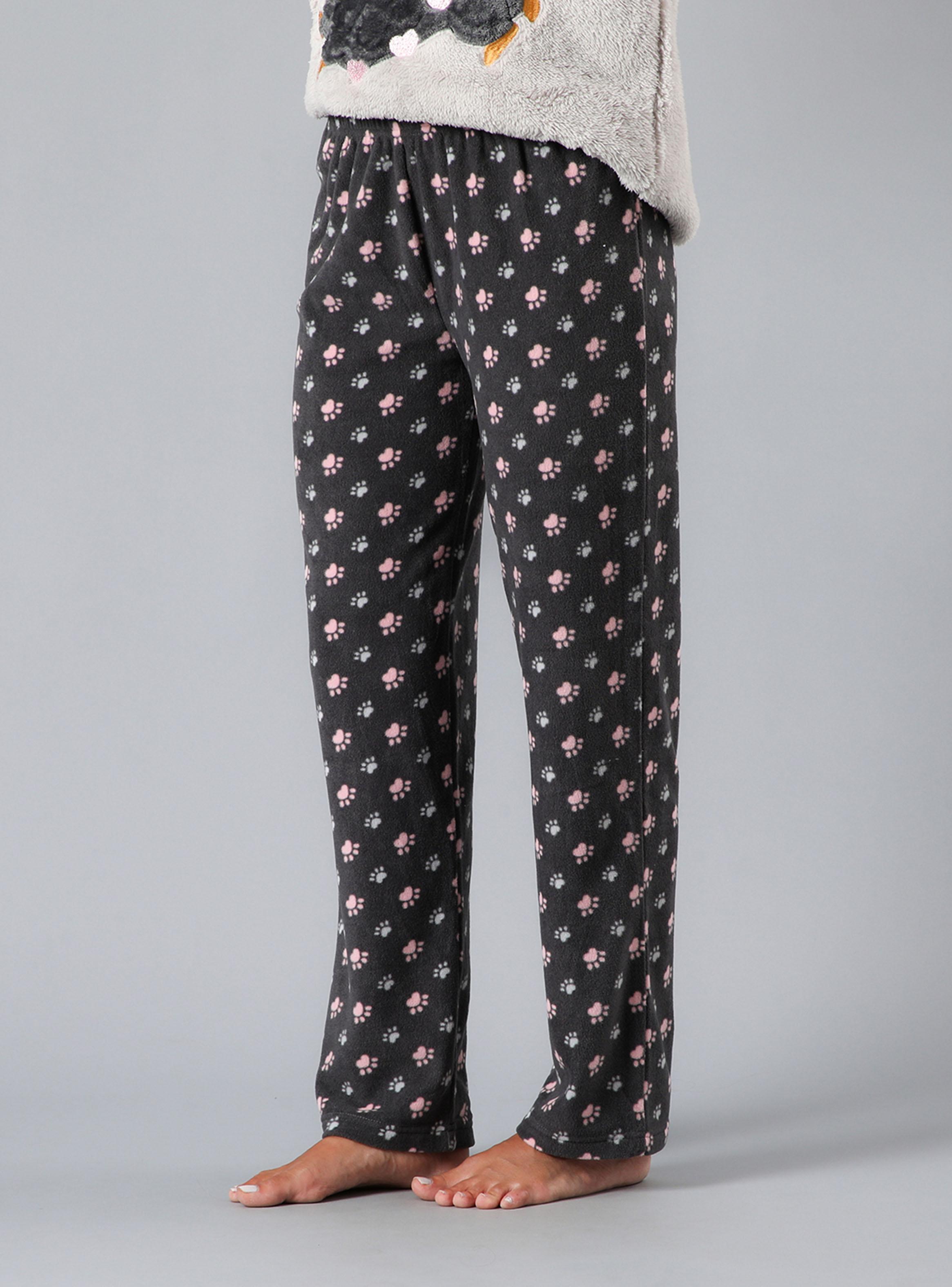 Pijama Coral Microfleece Medio Cierre-3