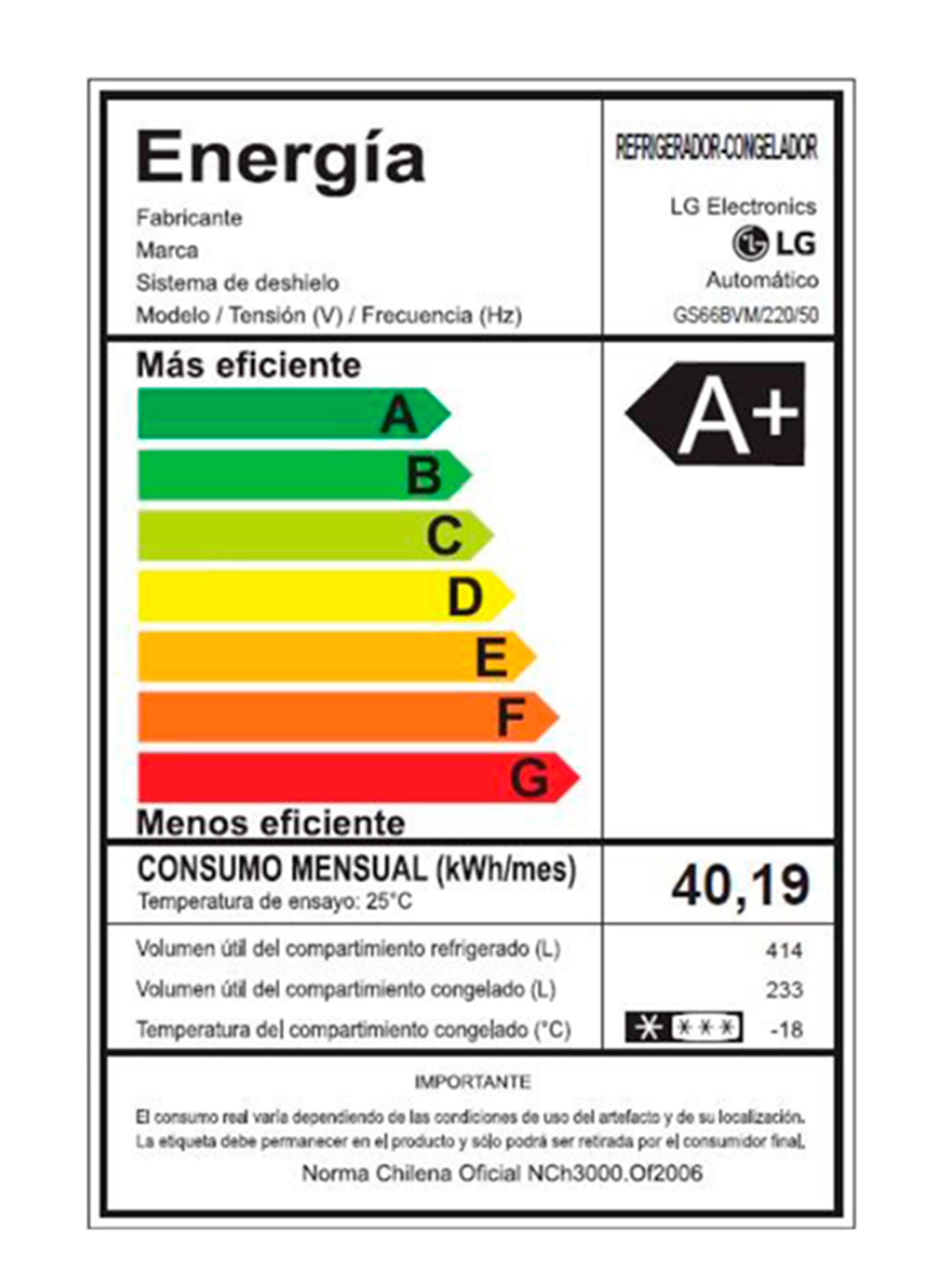 Refrigerador Side by Side 647 litros GS66BVM Instaview-6