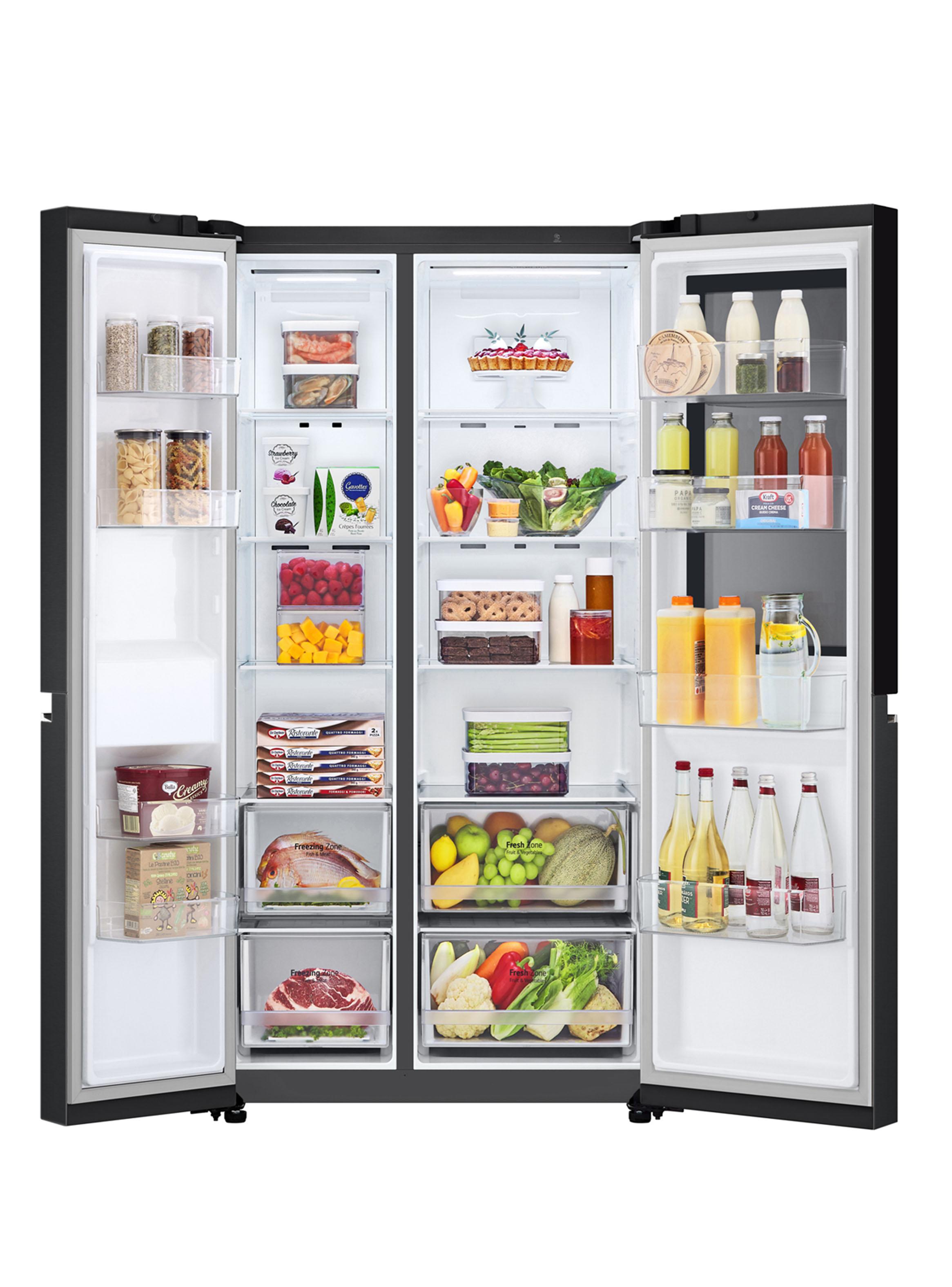 Refrigerador Side by Side 647 litros GS66BVM Instaview-2