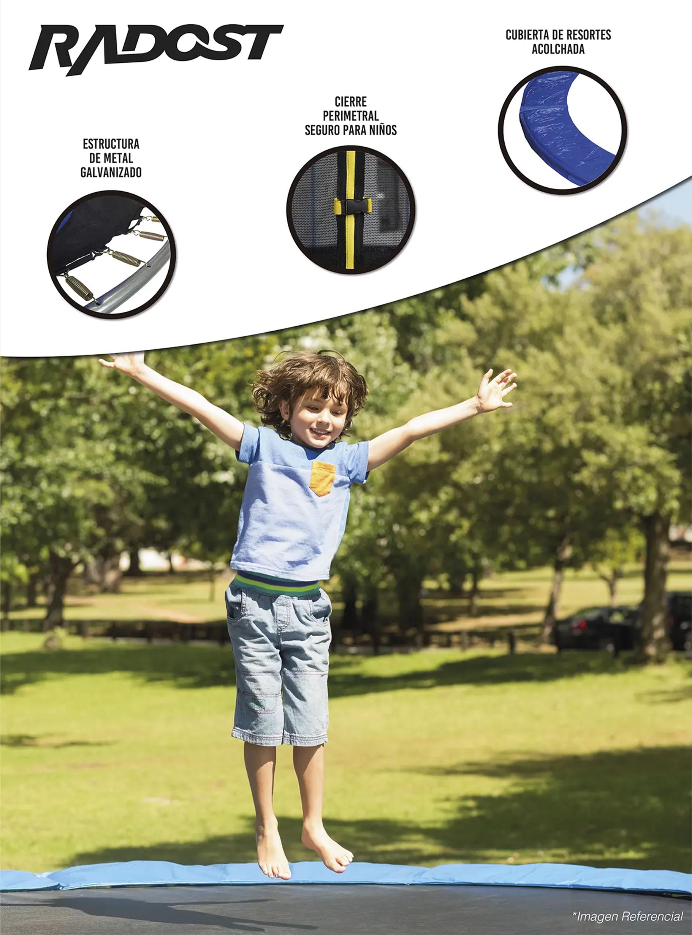 Cama Elástica 305 cm Azul-8