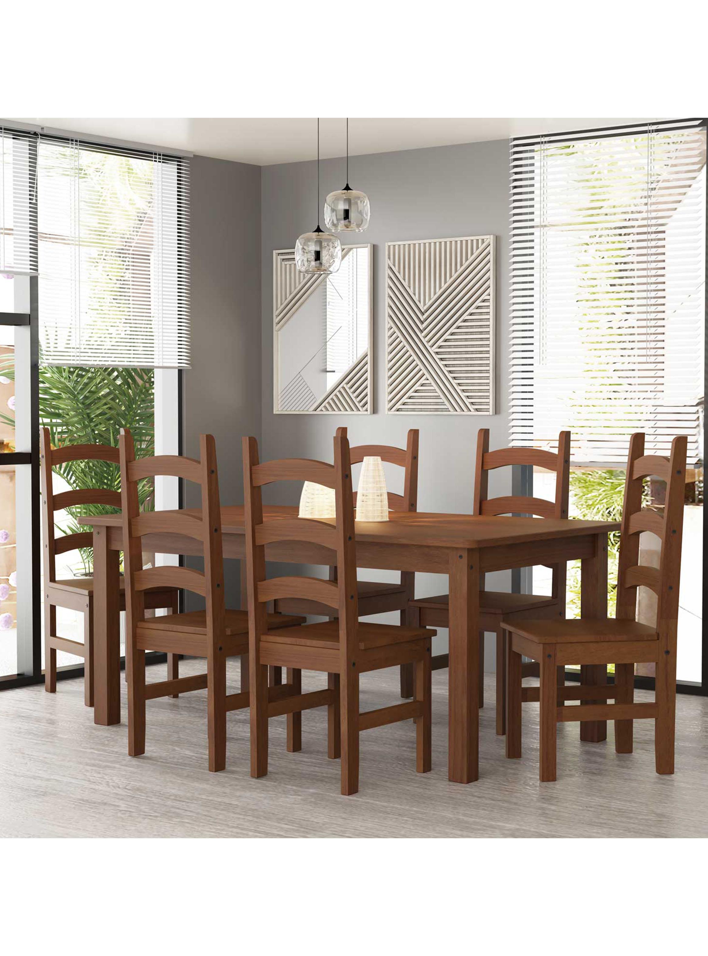 Juego Comedor Italia 6 Sillas-3