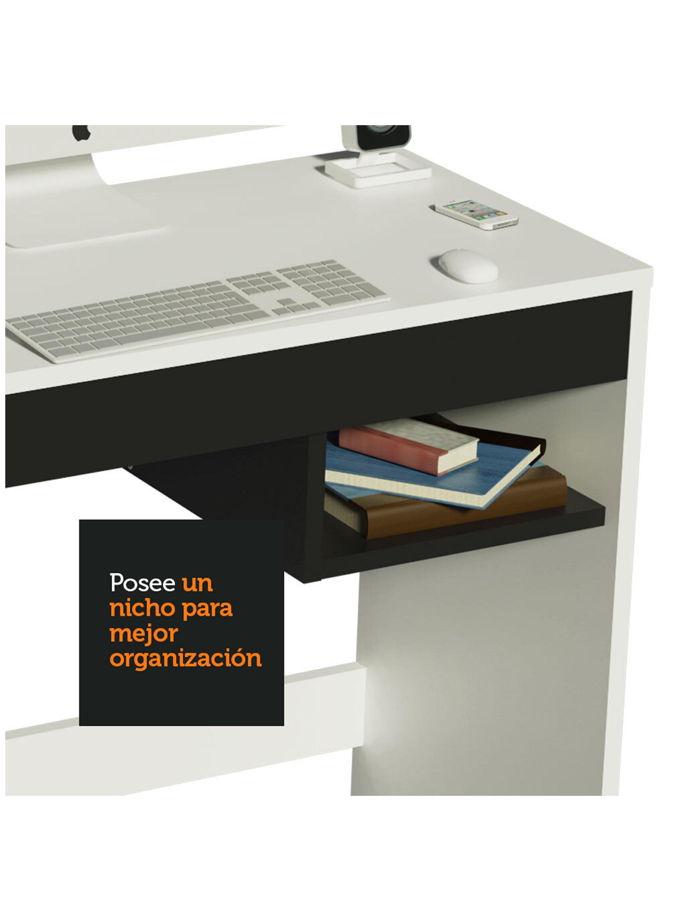 Escritorio + Estante 3 Niveles-4