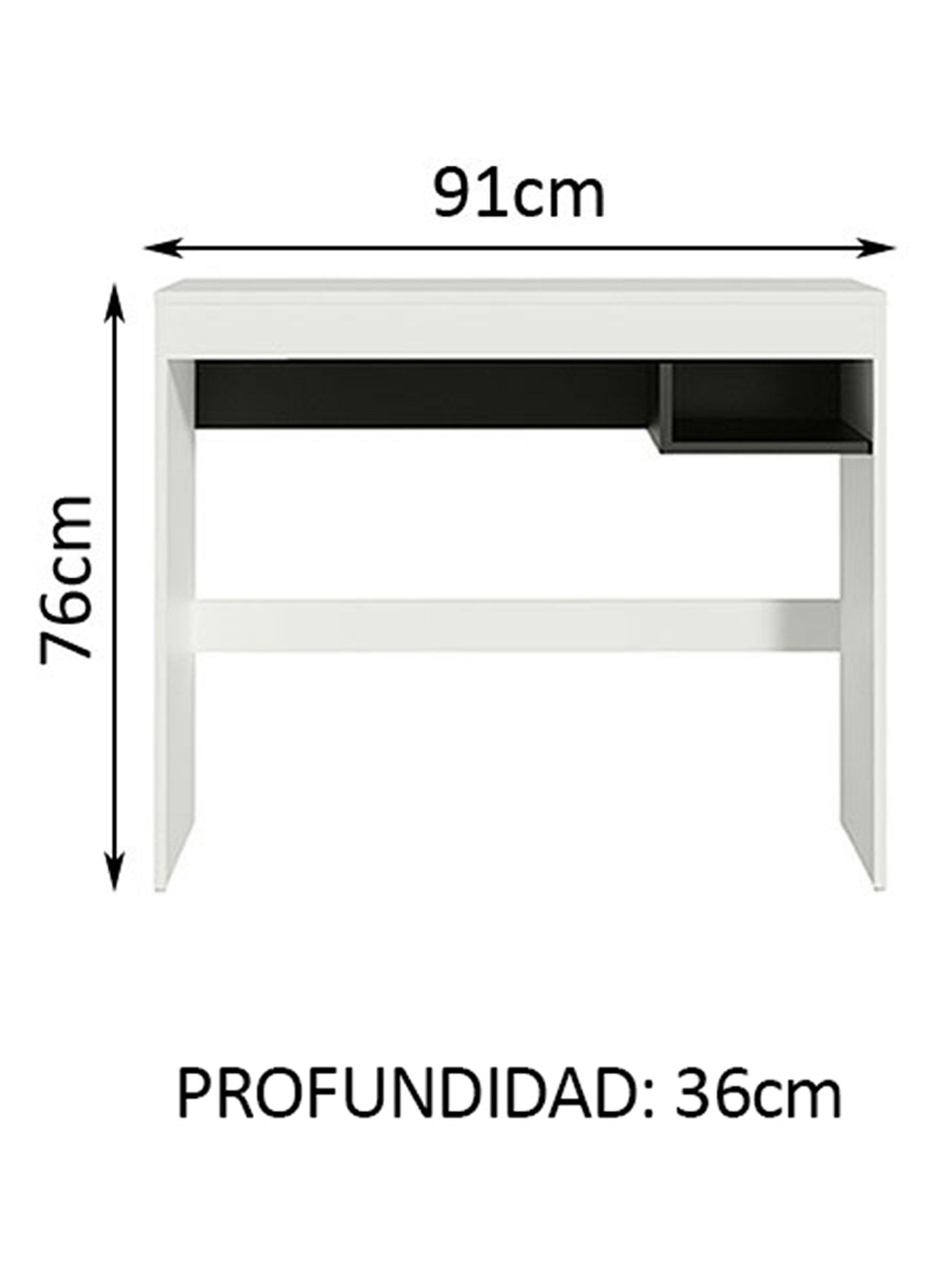 Escritorio + Estante 3 Niveles-2