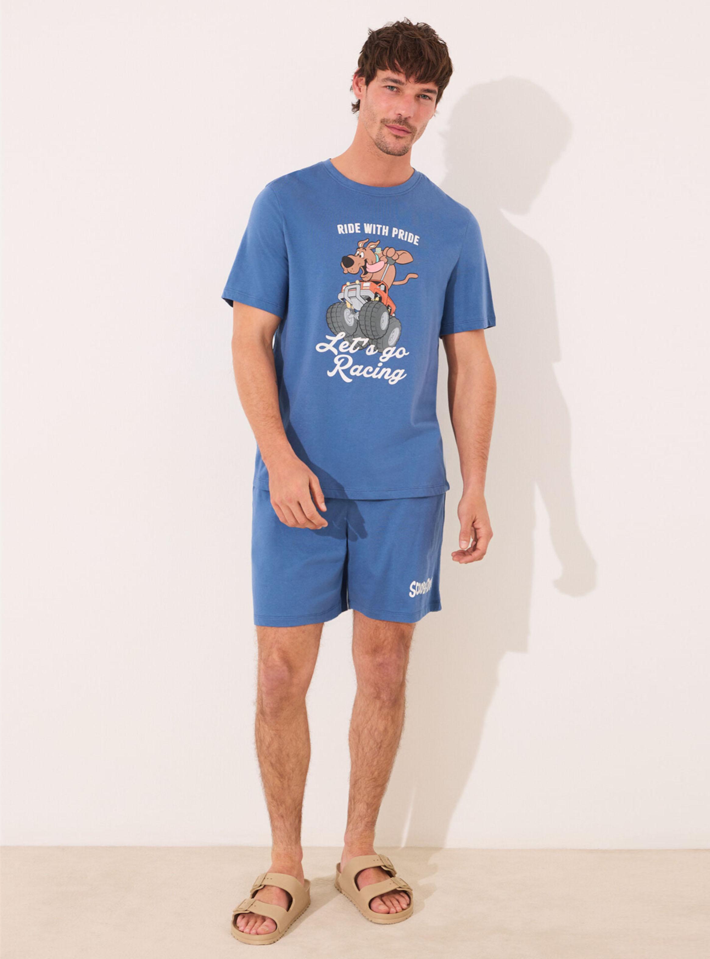 Pijama Corto Algodón Scooby Doo-5