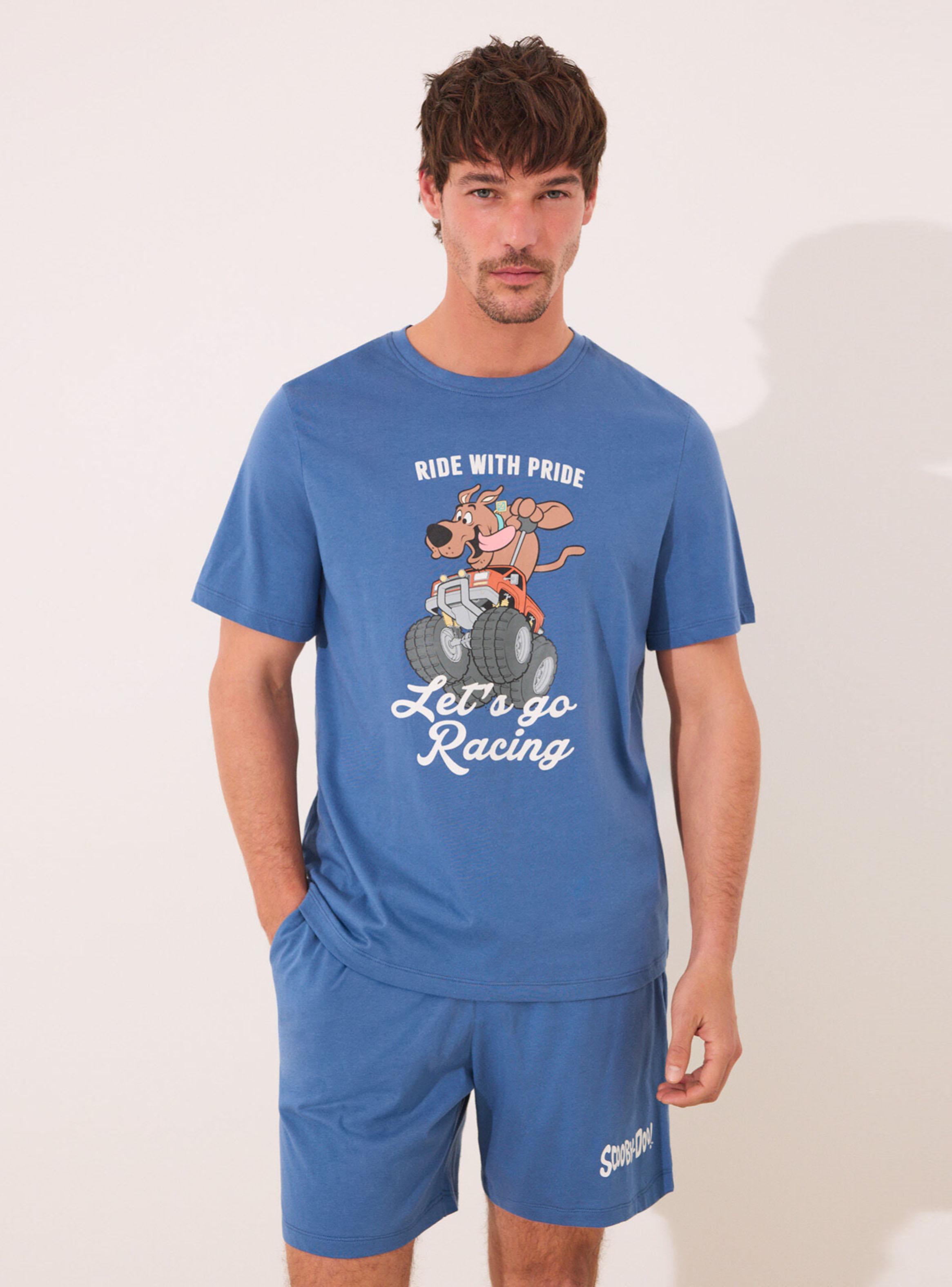 Pijama Corto Algodón Scooby Doo-0
