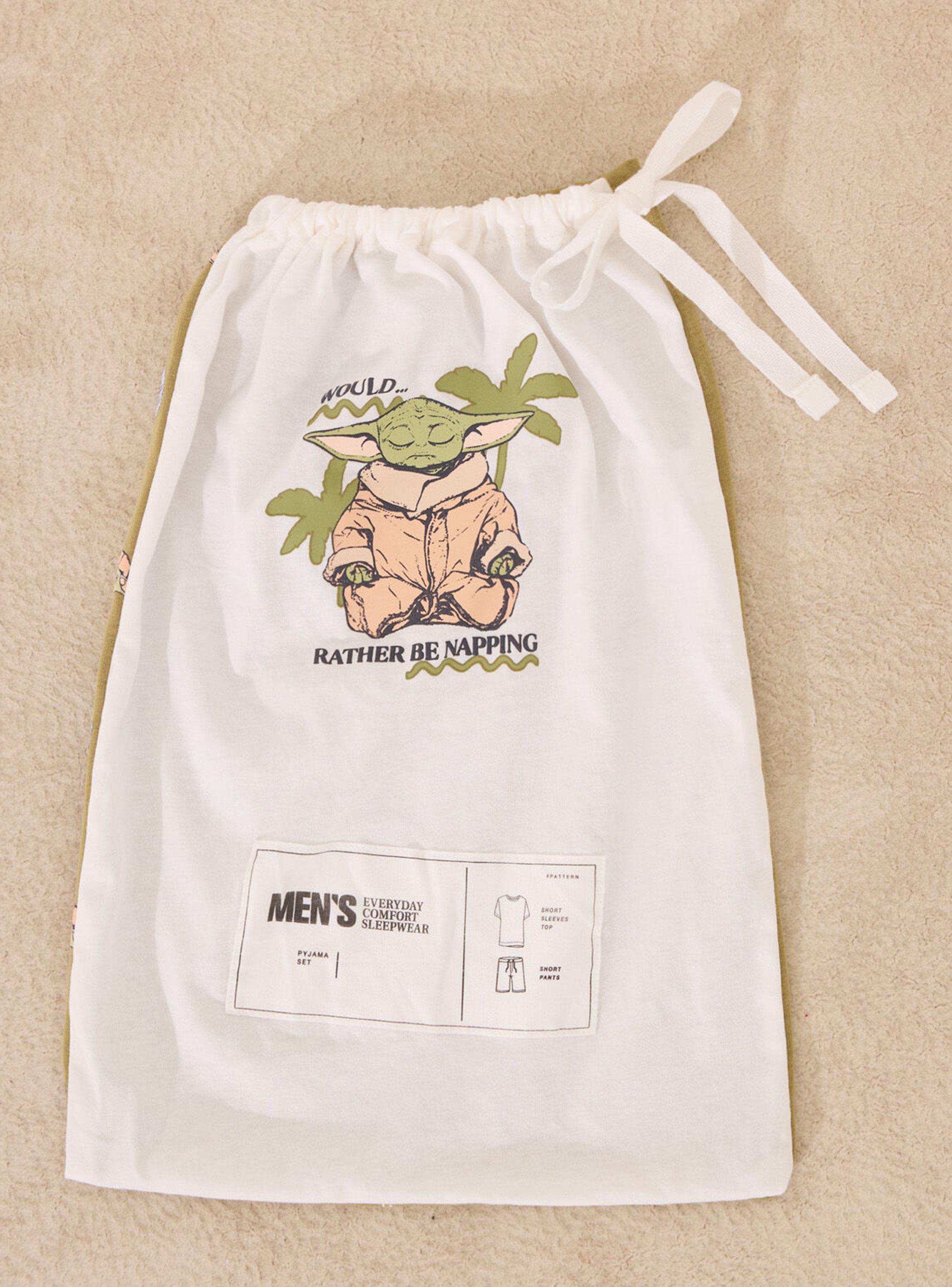 Pijama Algodón Corto Yoda-3