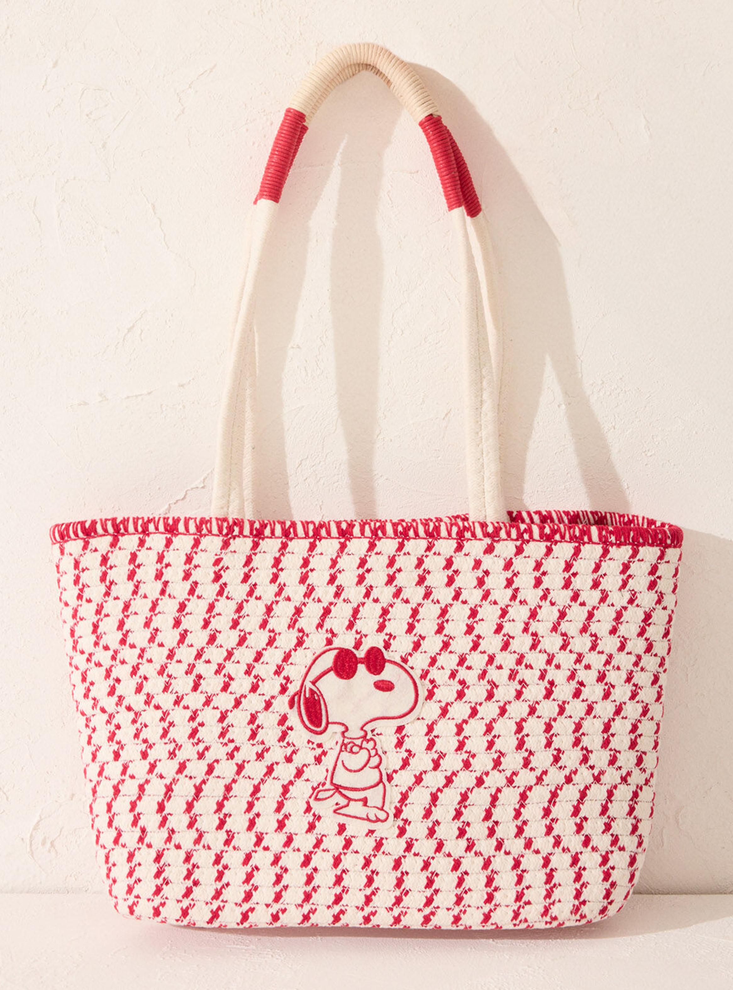 Bolso Mediano Shoper Snoopy-0