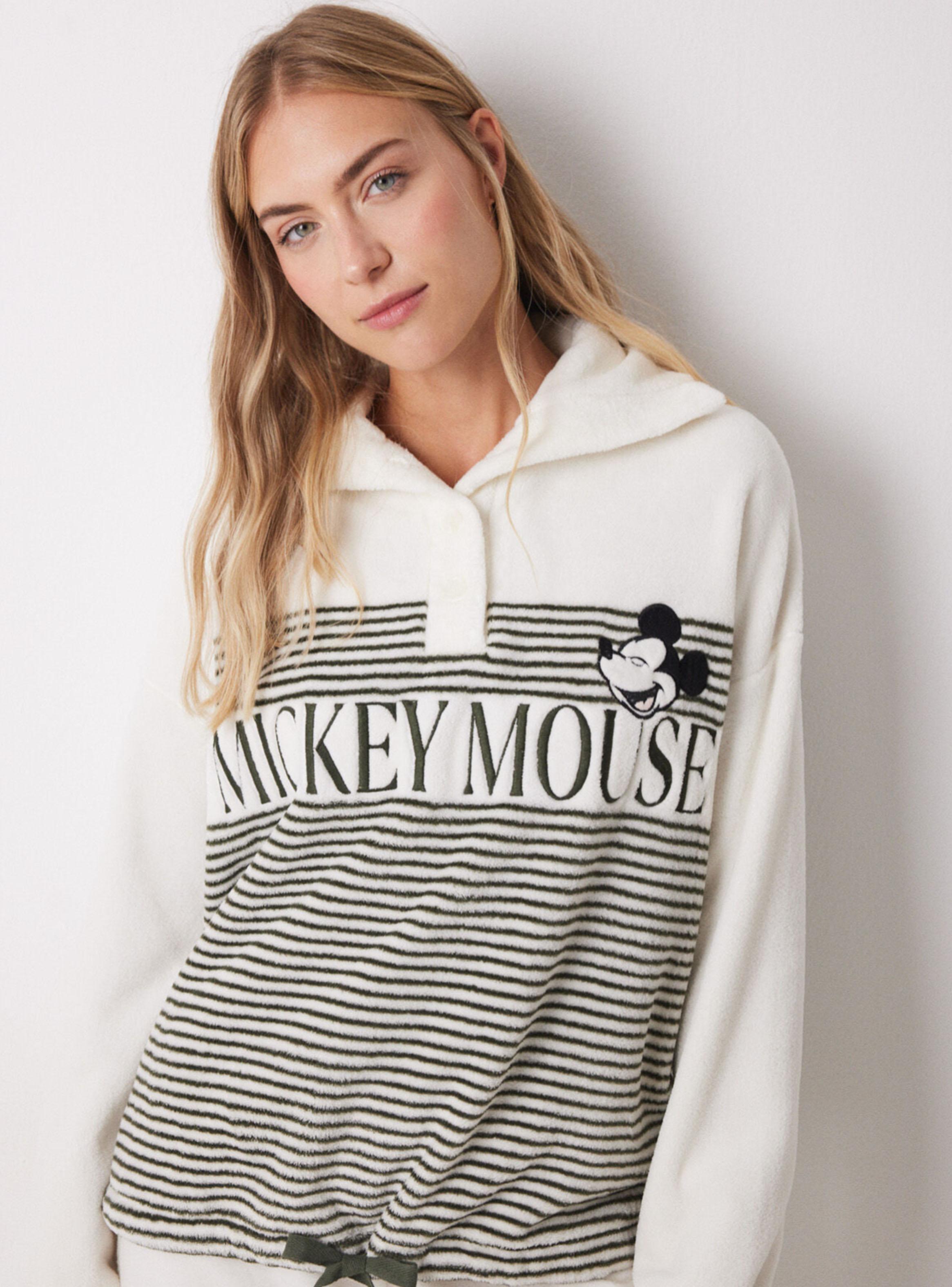 Pijama Largo Polar Mickey Mouse-2