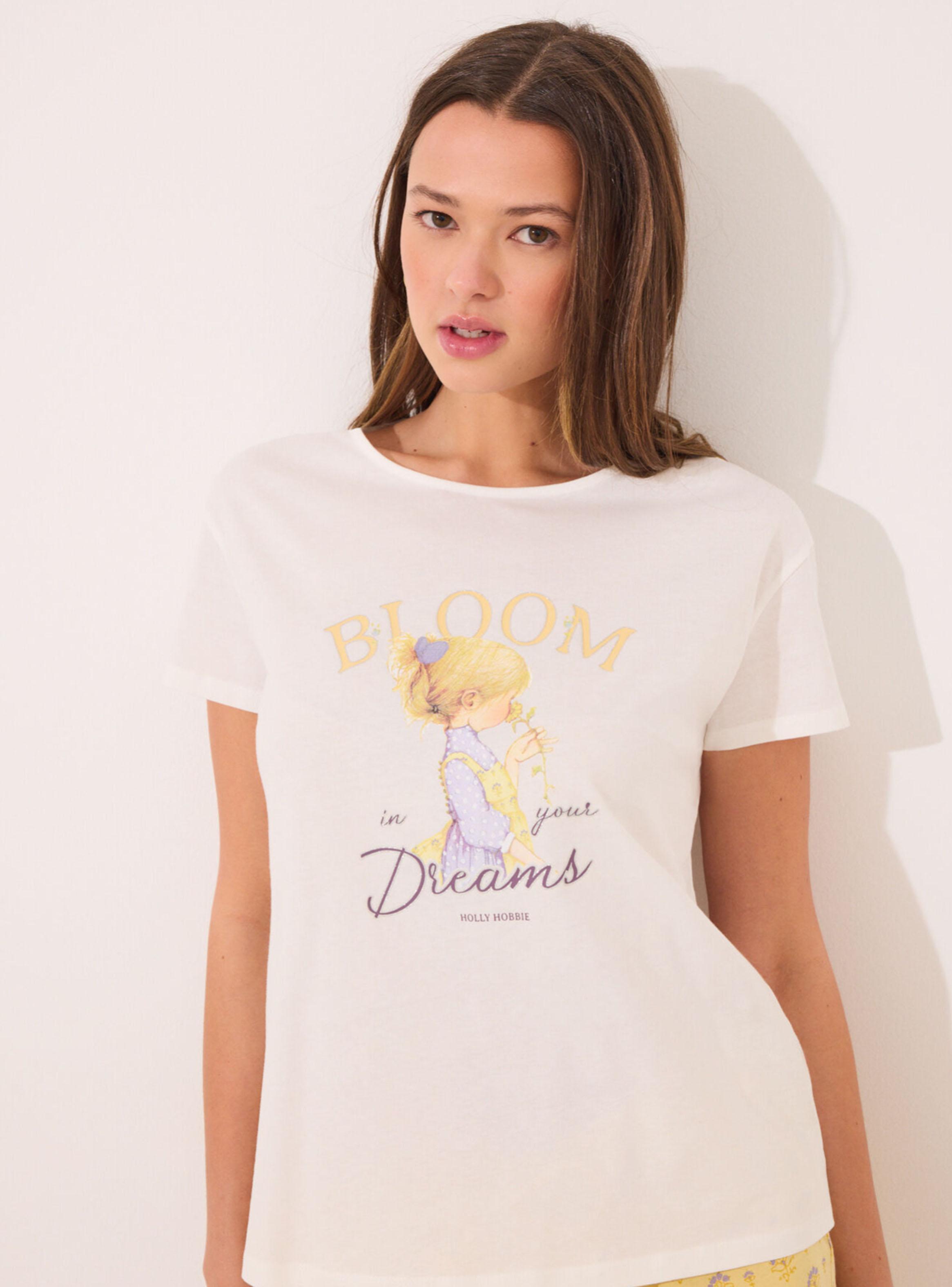 Pijama Corto Algodón Print Holly Hobbie-2