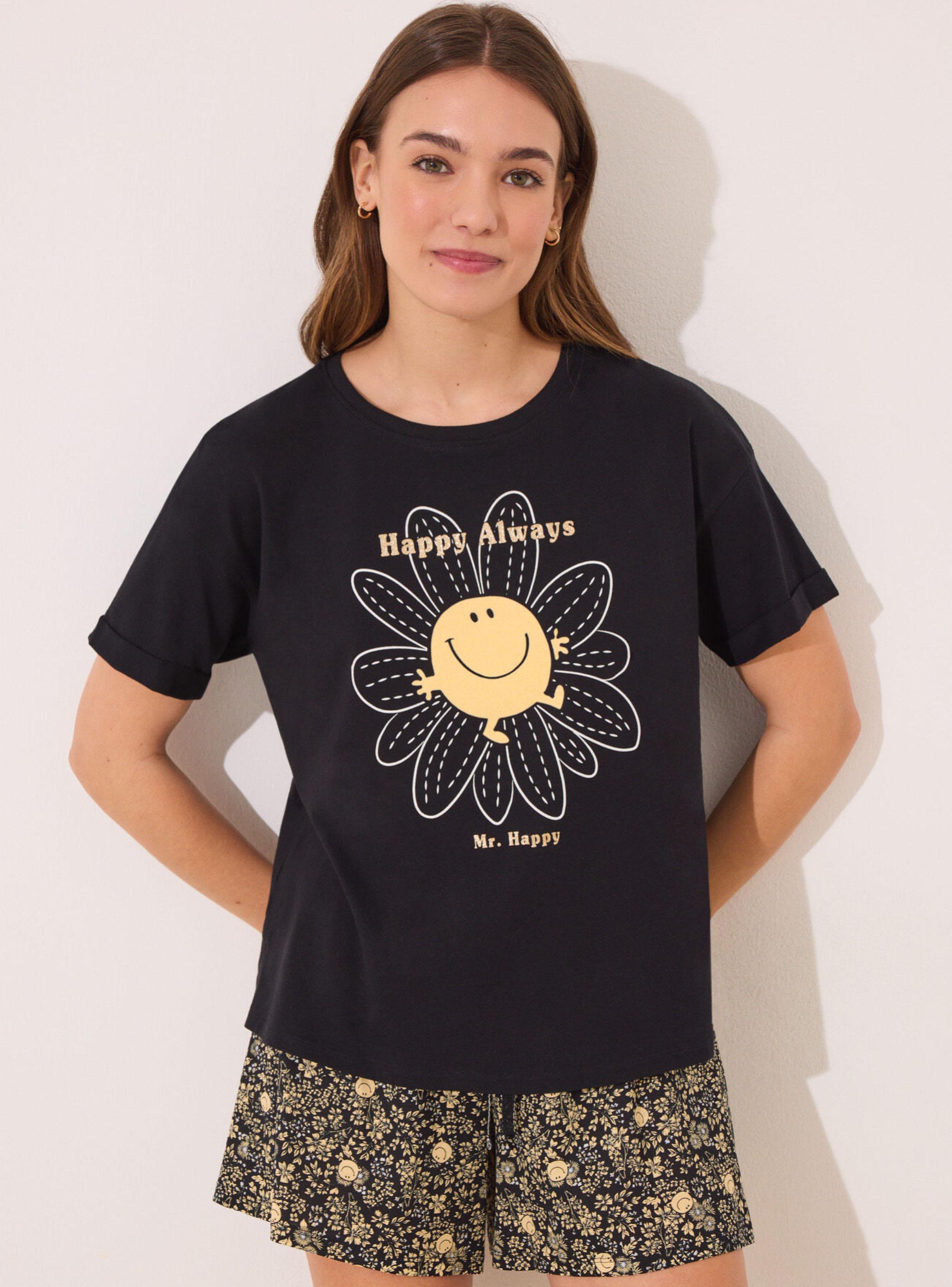 Pijama Corto Algodón Little Miss Mr. Men-2