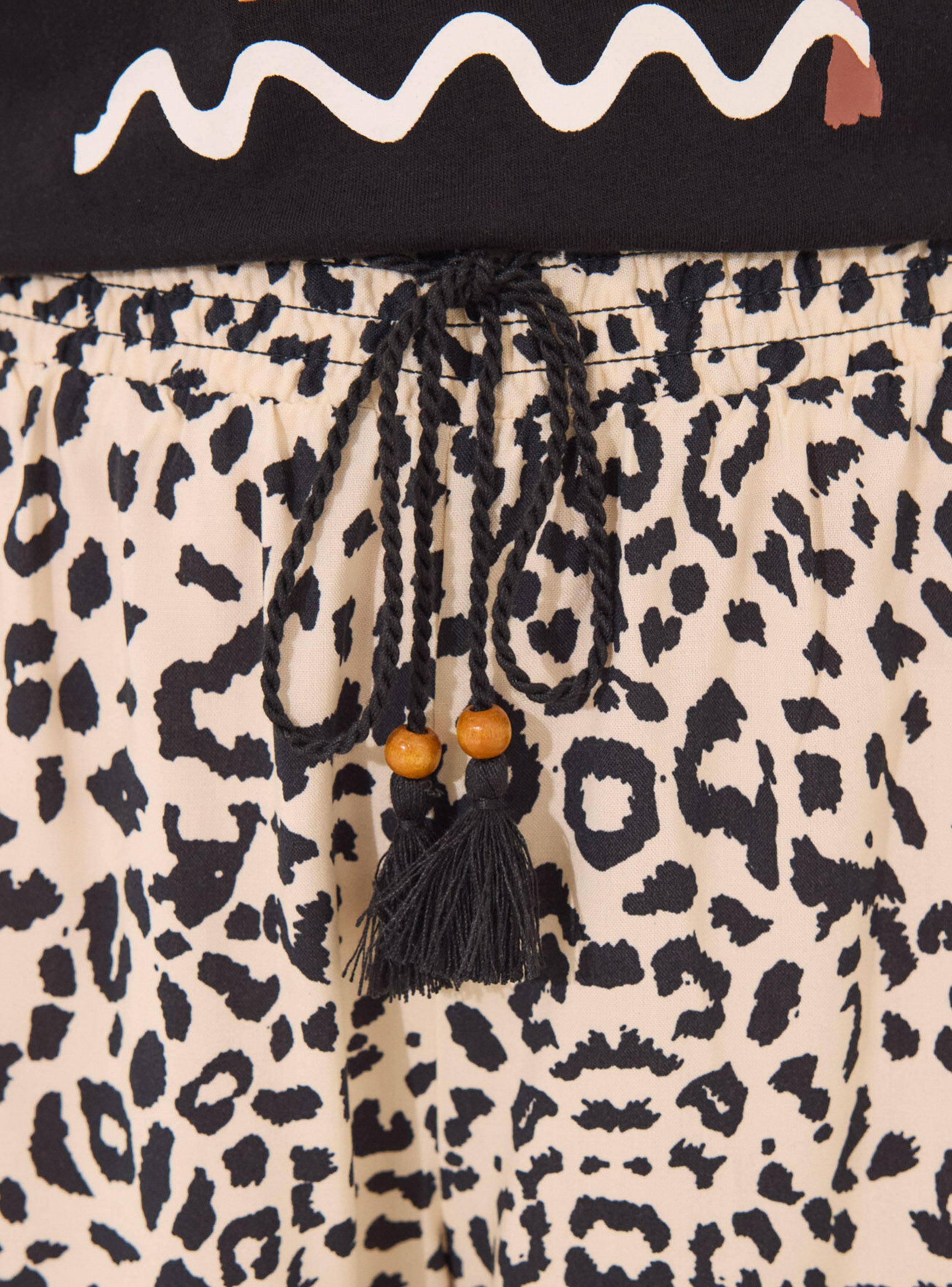 Pijama Largo Algodón Animal Print Mickey Mouse-4