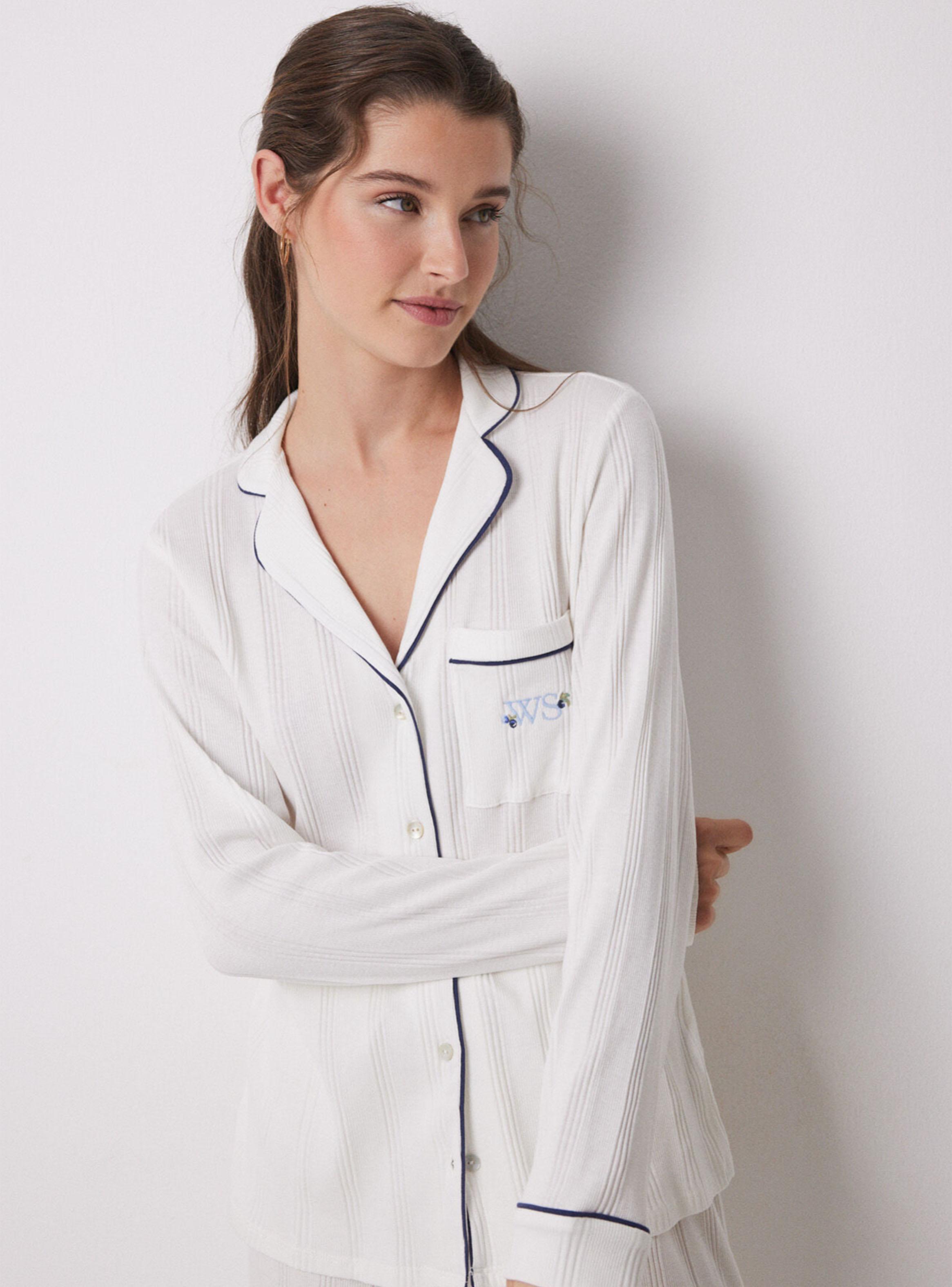 Pijama Camisero Algodón Canalé-2