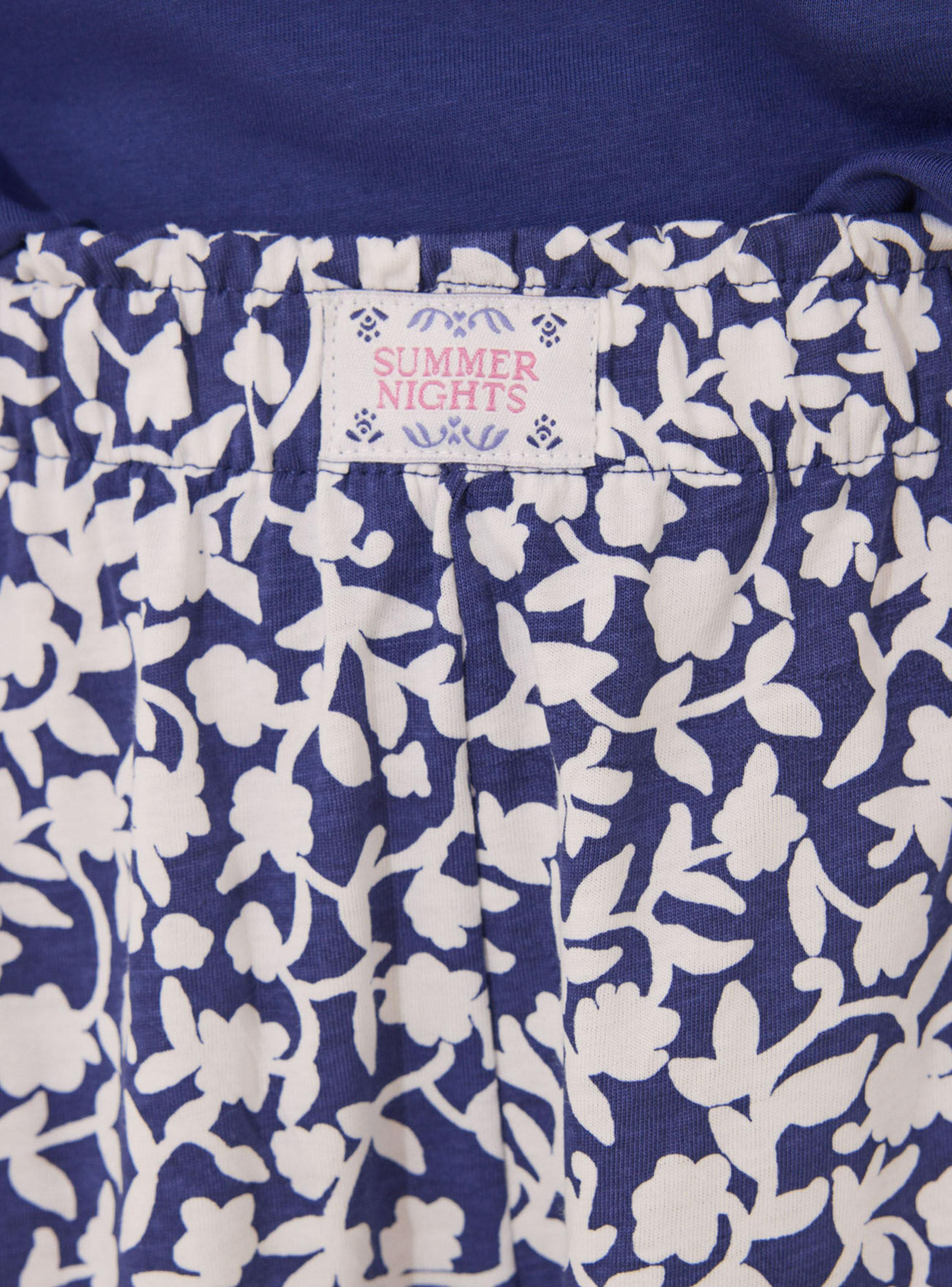 Pijama Capri Algodón Print Flores-4