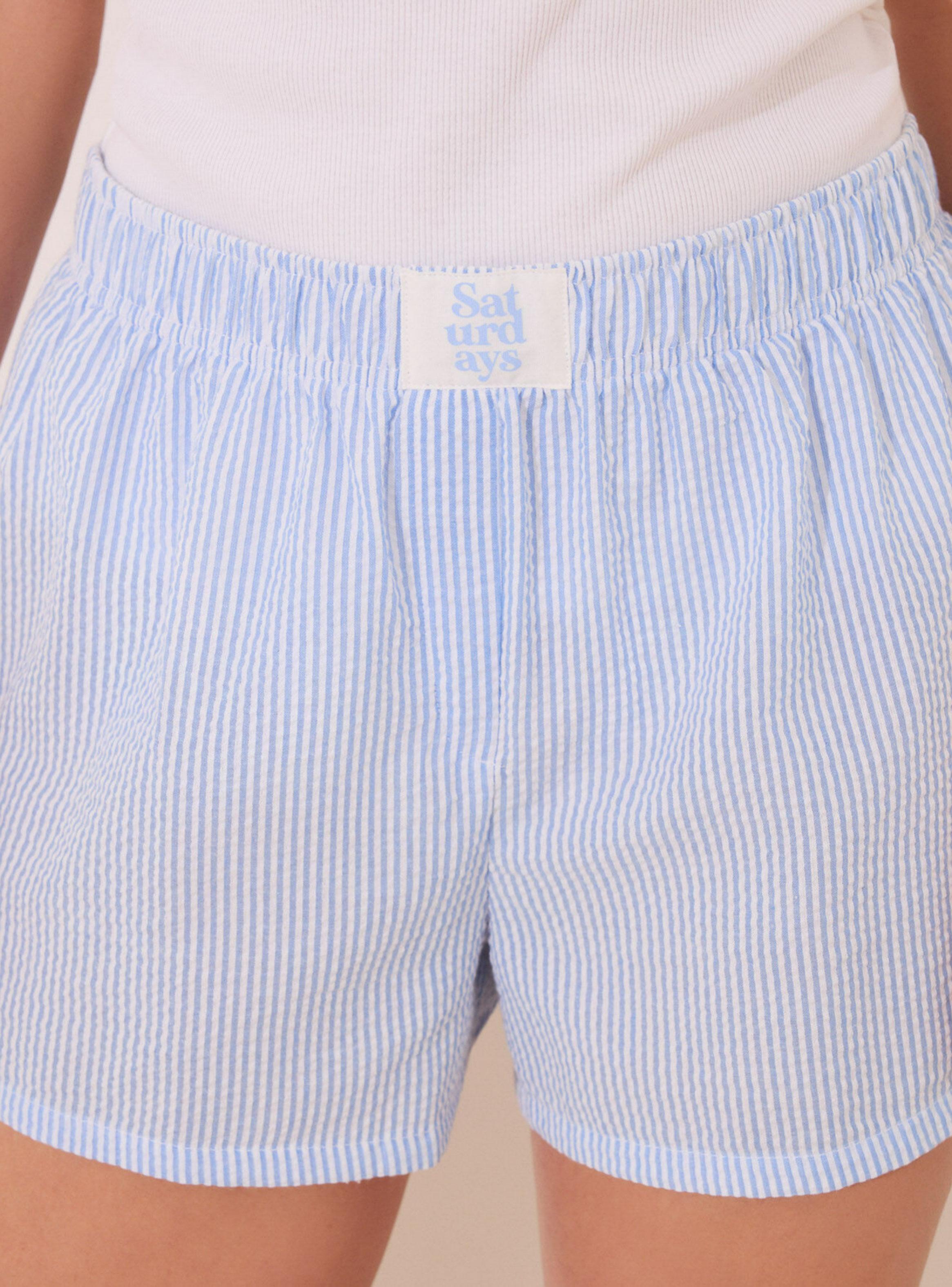 Pijama Corto Tirantes Algodón Rayas-4