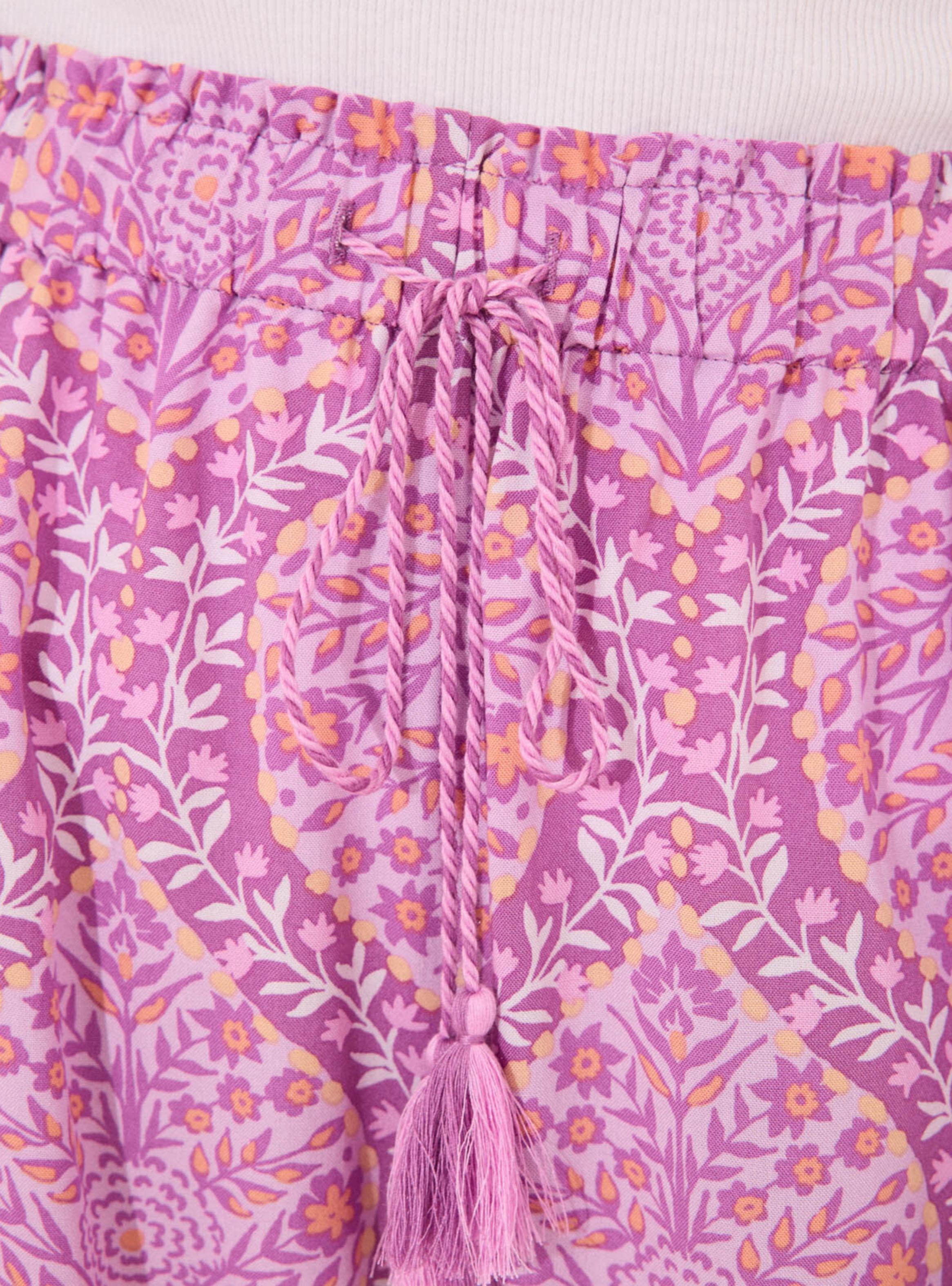 Pantalón Corto Viscosa Estampado Boho-4